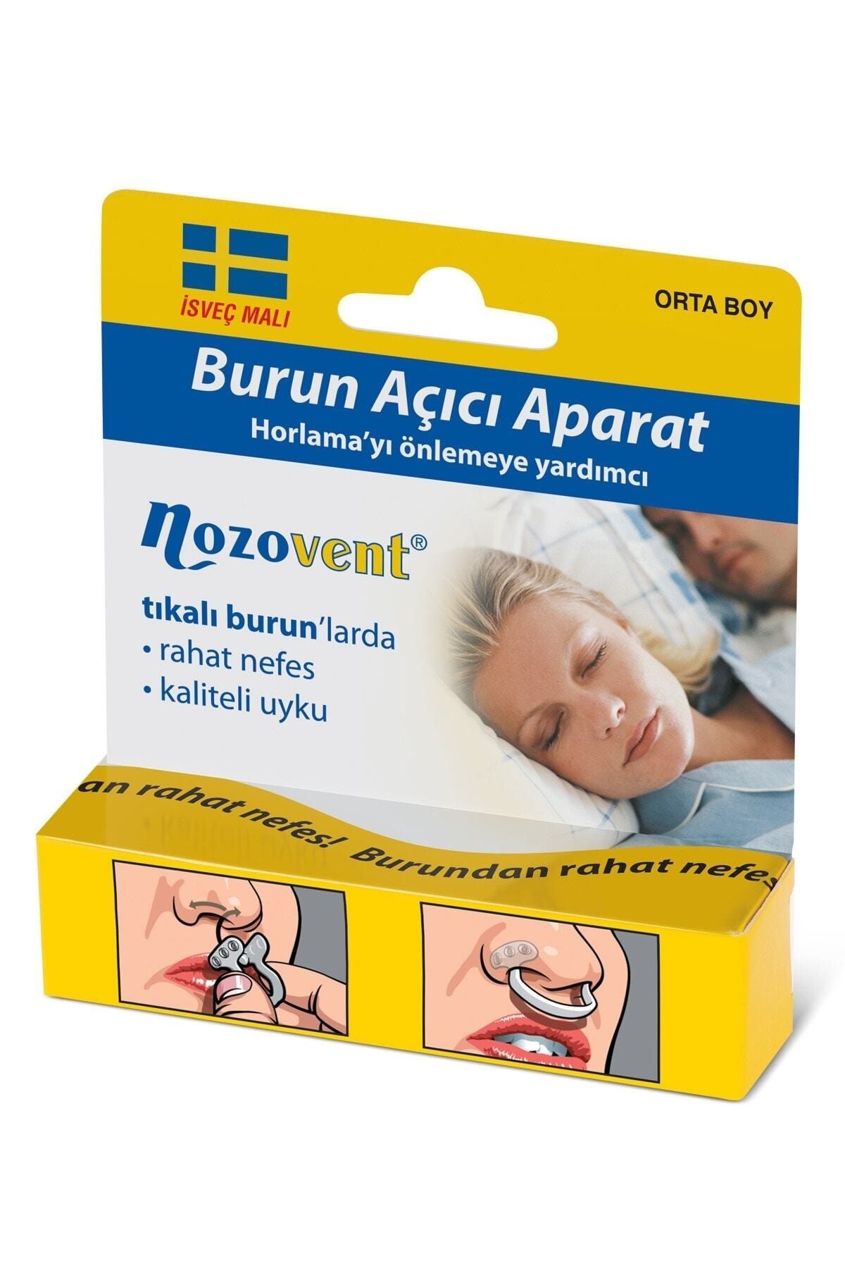 Horlama Ve Rahat Nefes Için Isveç Malı Burun Aparatı-orta Boy