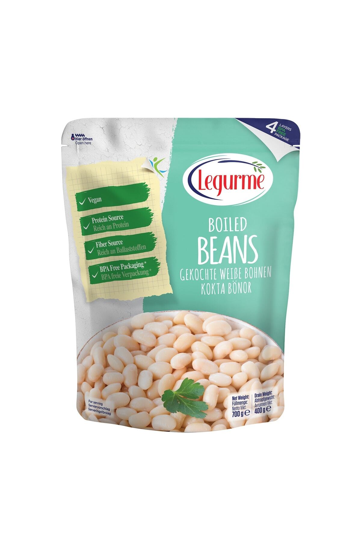 Legurme Haşlanmış Fasulye 700 Gr