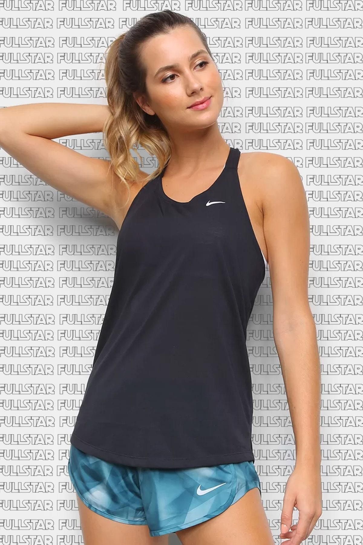 Training Victory Dri Fit Tank Black Siyah Spor Atlet
