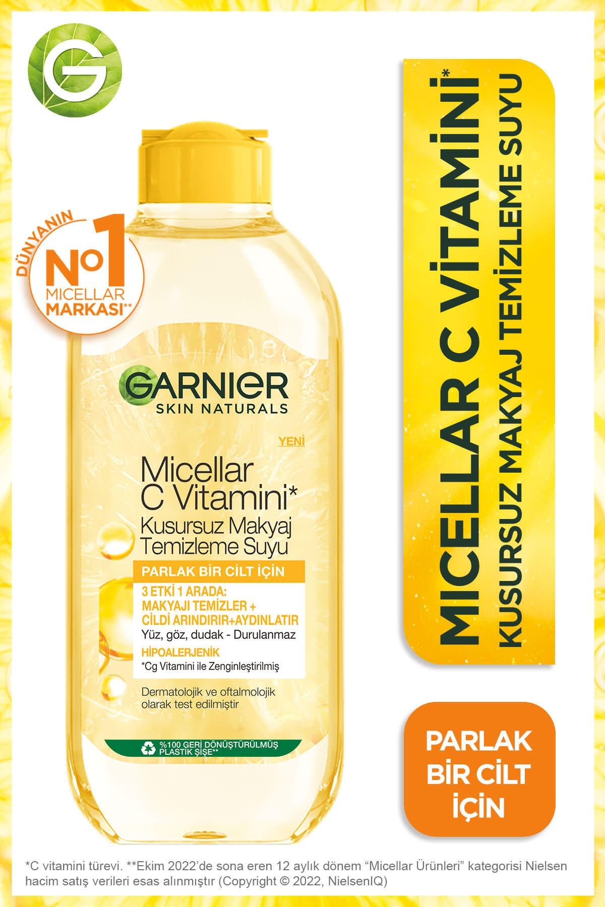 Micellar C Vitamini Kusursuz Makyaj Temizleme Suyu 400ml