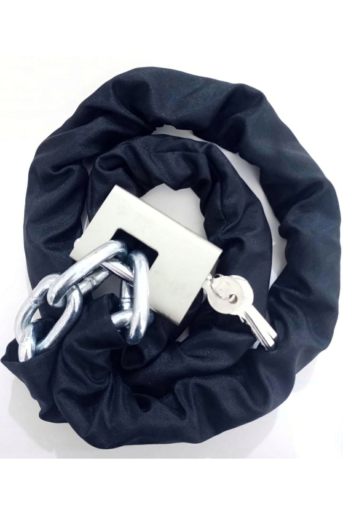 1.5 Metre 10 Mm Kalınlığında Motorsiklet Zincir Çelik Kilit Scooter Zincir Kilit Motor Kilidi