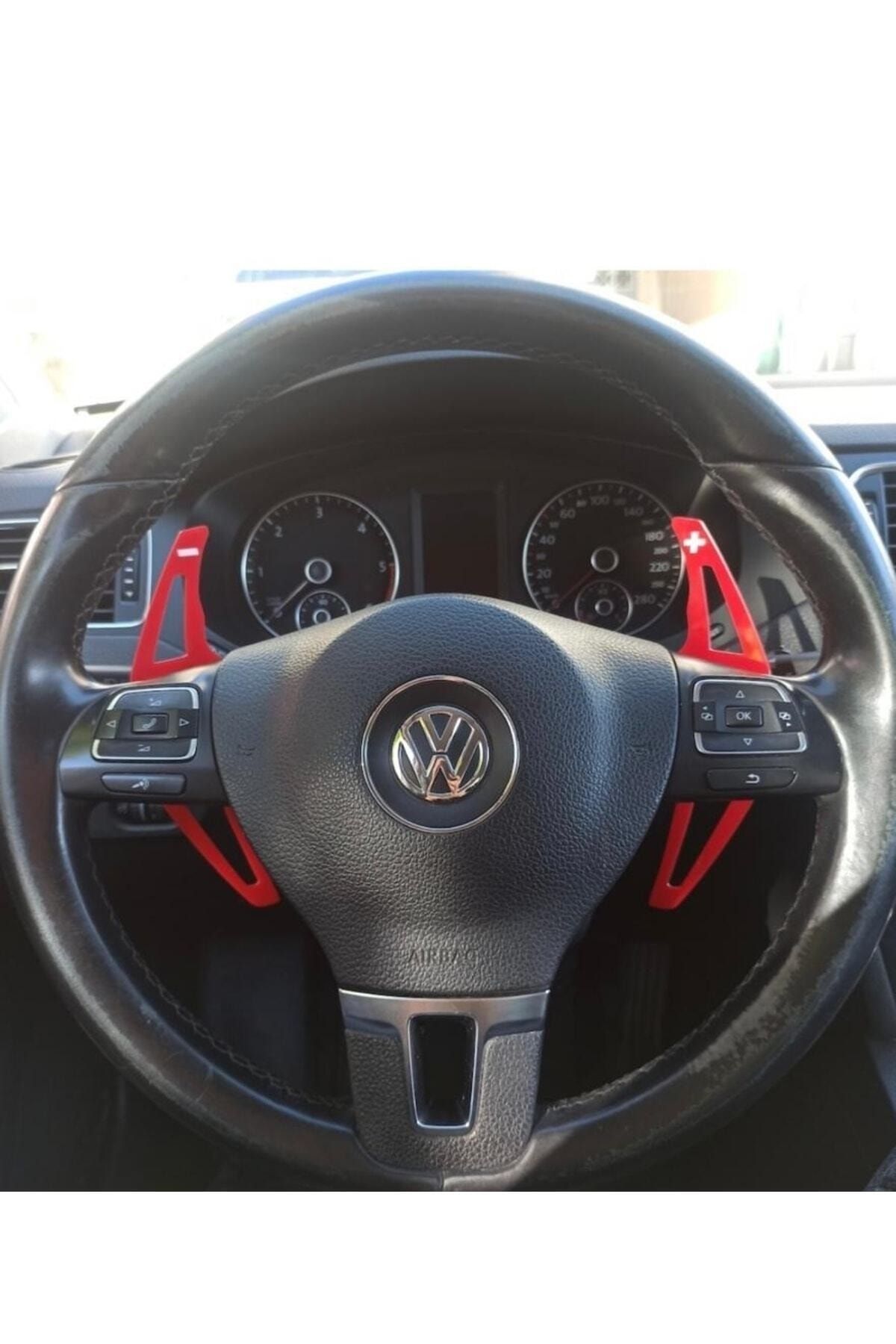 Universal F1 Kulakçık Pedal Shift Paddle Shift Kırmızı