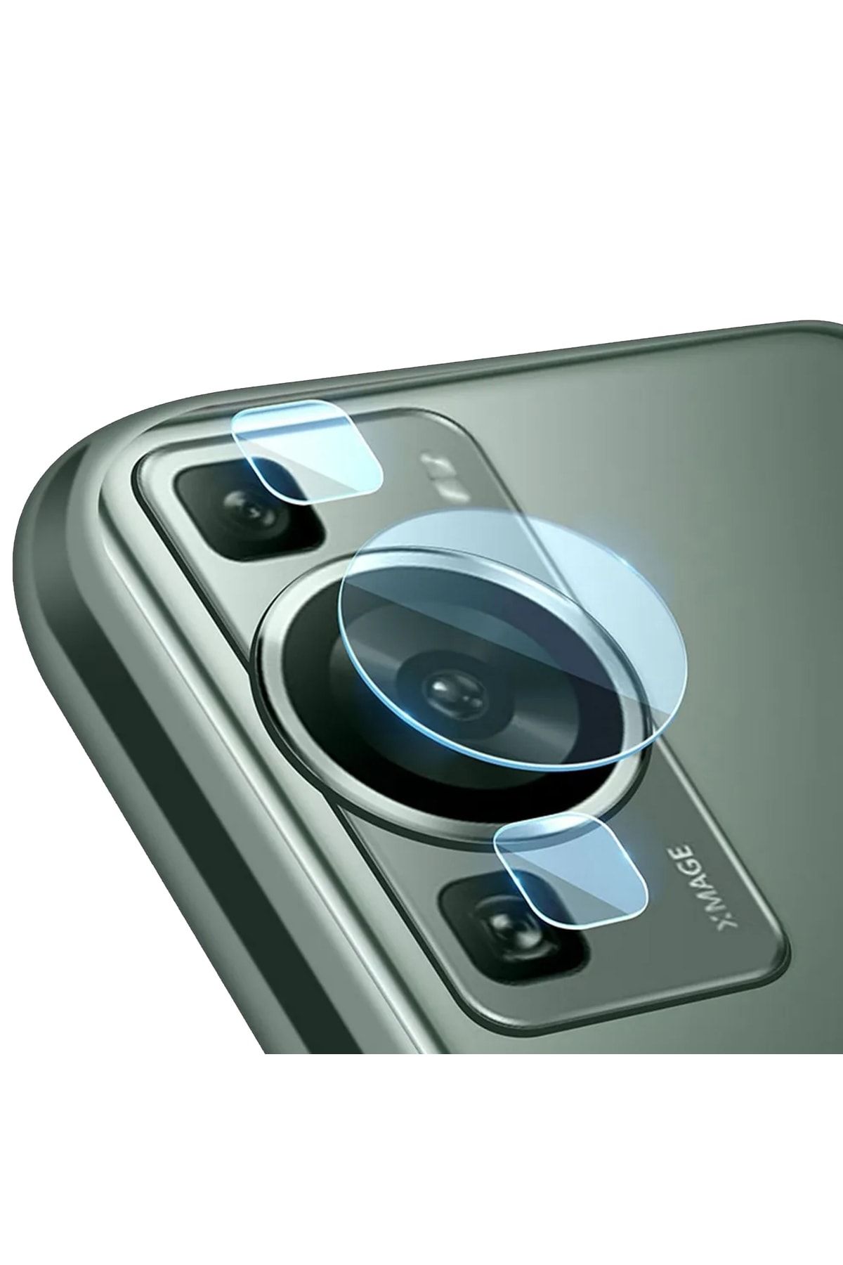 Huawei P60 / P60 Pro Kamera Camı Lens Koruyucu Nano Esnek Film - Al3400
