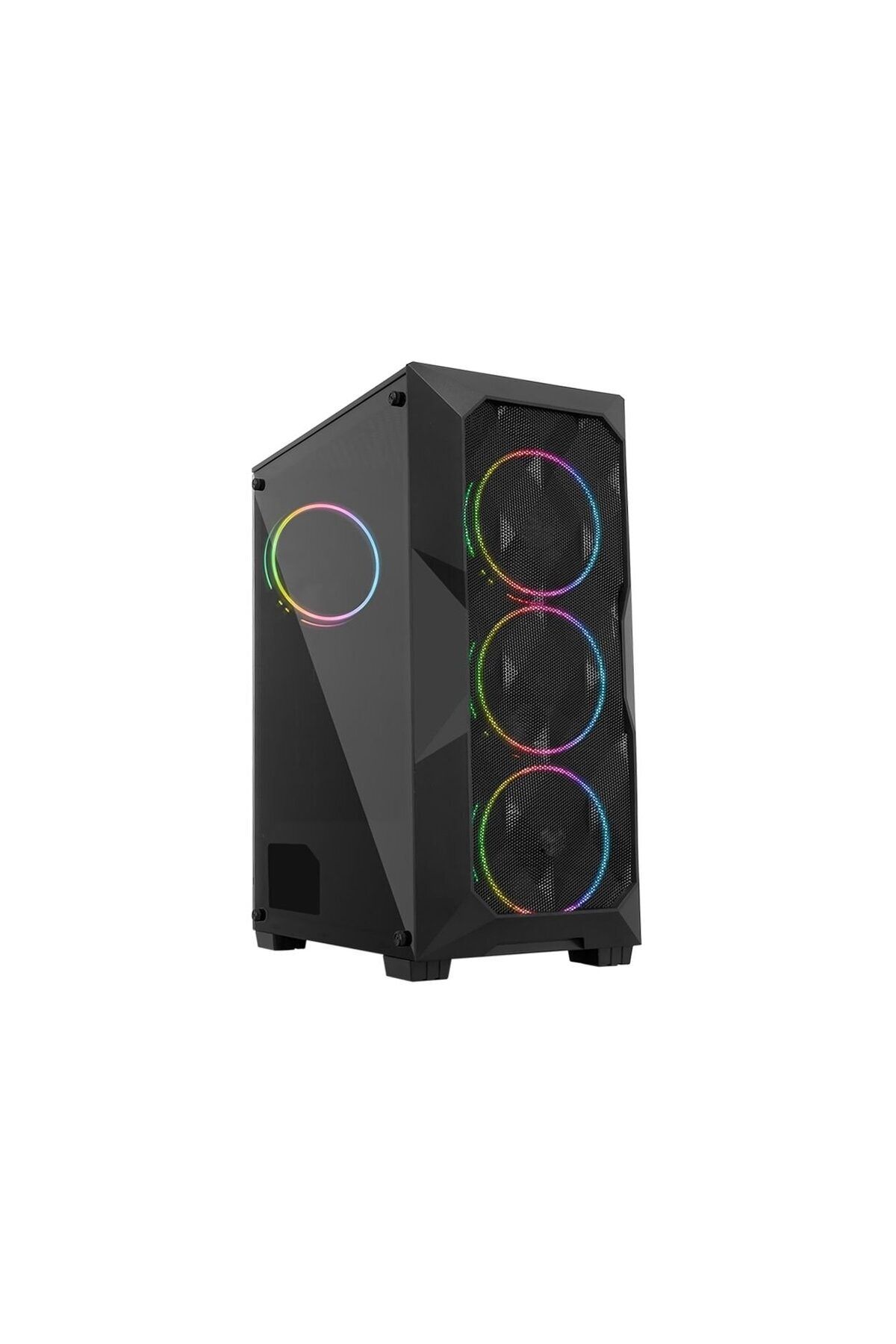Cold (700W 80 PSU) 4x120mm Rainbow Fanlı Oyuncu Bilgisayar Kasası