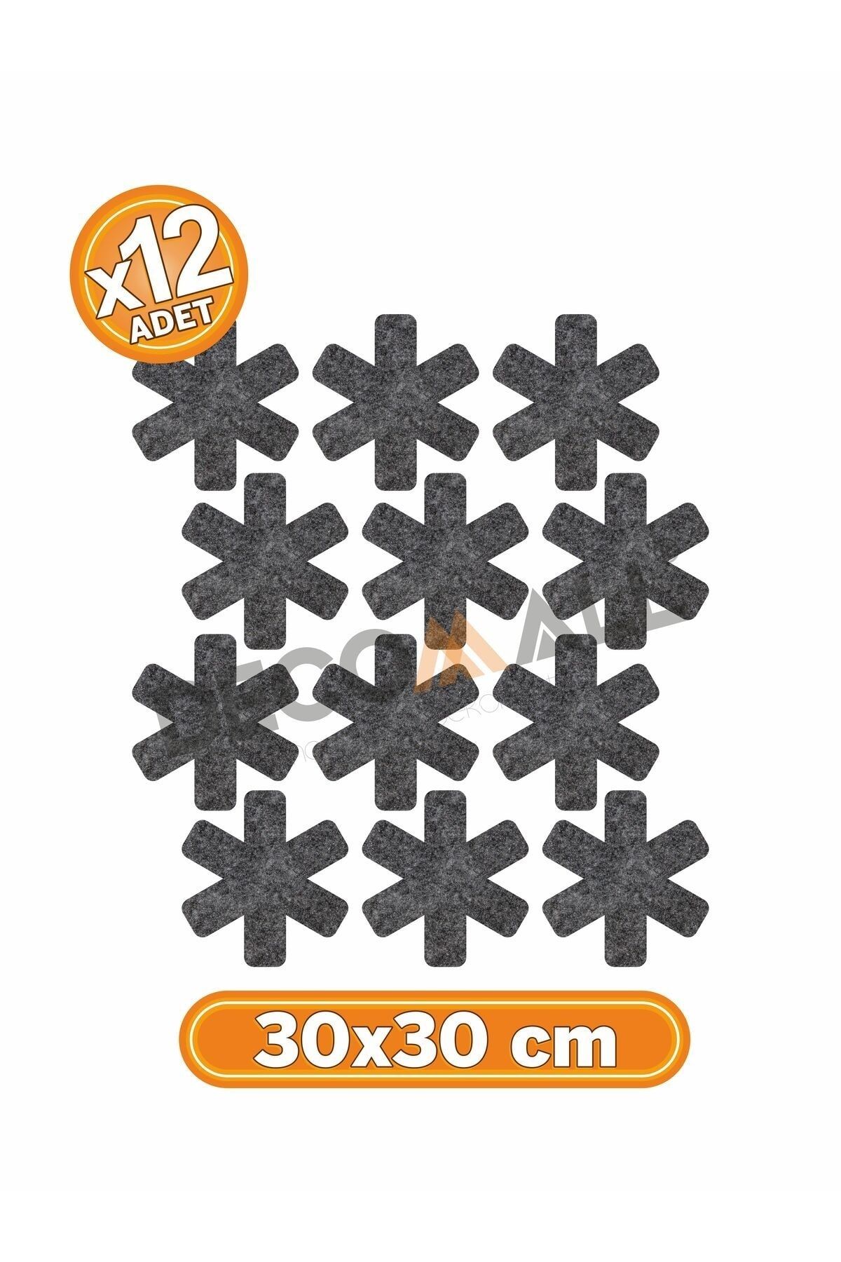 12 li Set Tava Tencere Ve Bor Cam Koruyucu Çizdirmez Keçe 30x30