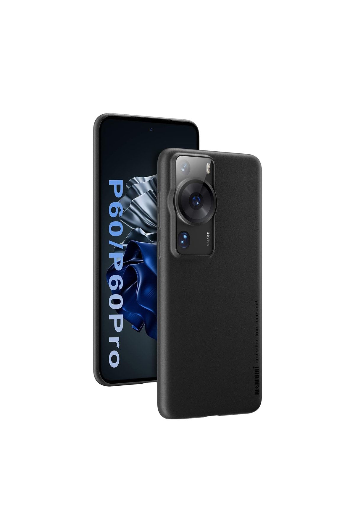 Huawei P60 / P60 Pro Elektrocase Serisi Silikon Kılıf - Siyah AL3340