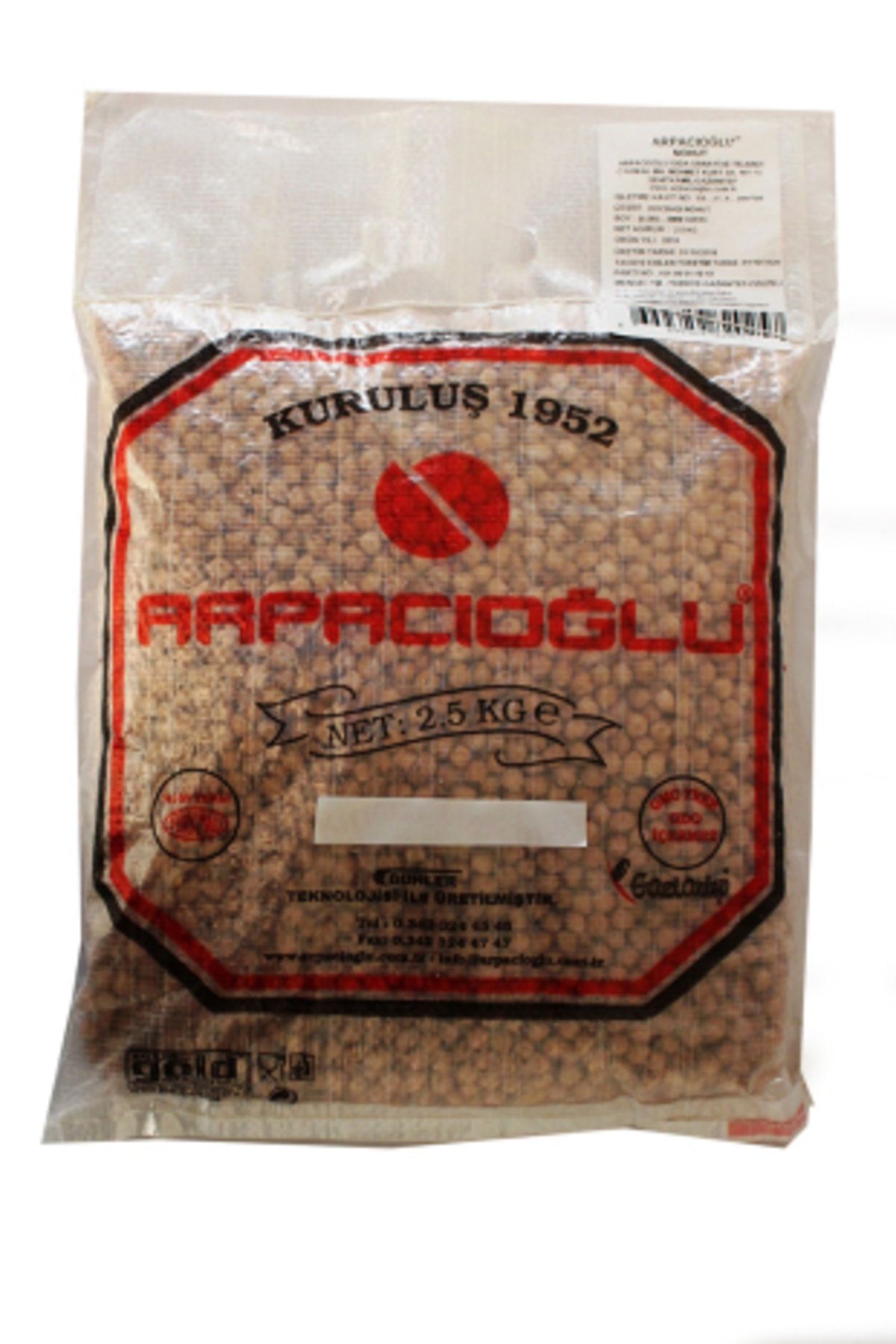 %100 Yerli Türk Malı 9mm Nohut 2.5kg