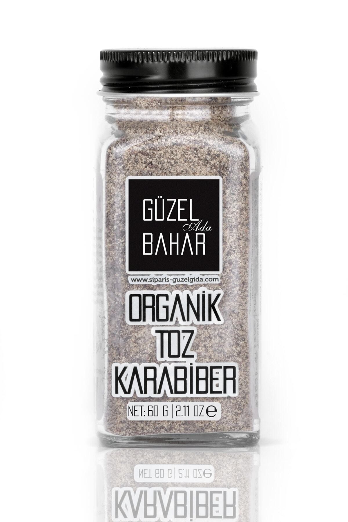 Organik Toz Karabiber 60 Gr