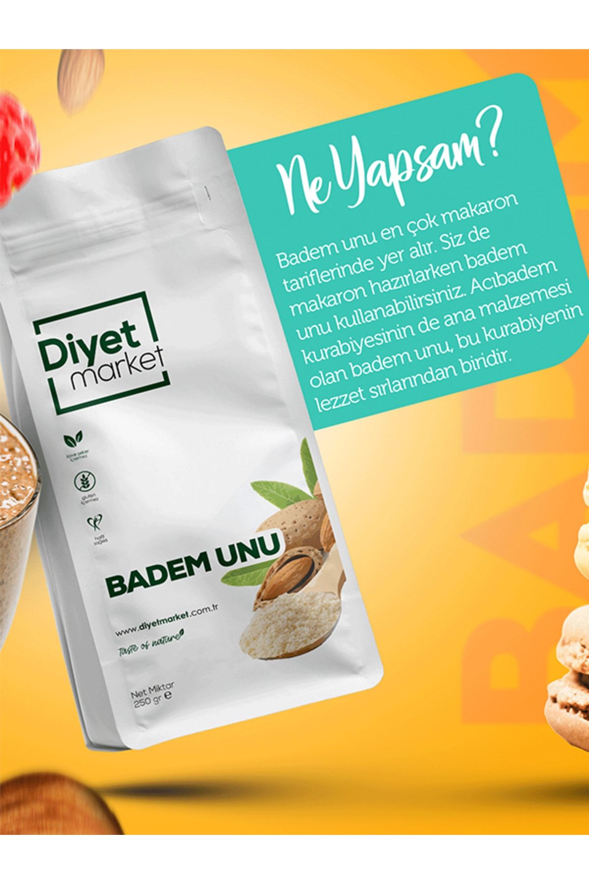 Badem Unu 250gr