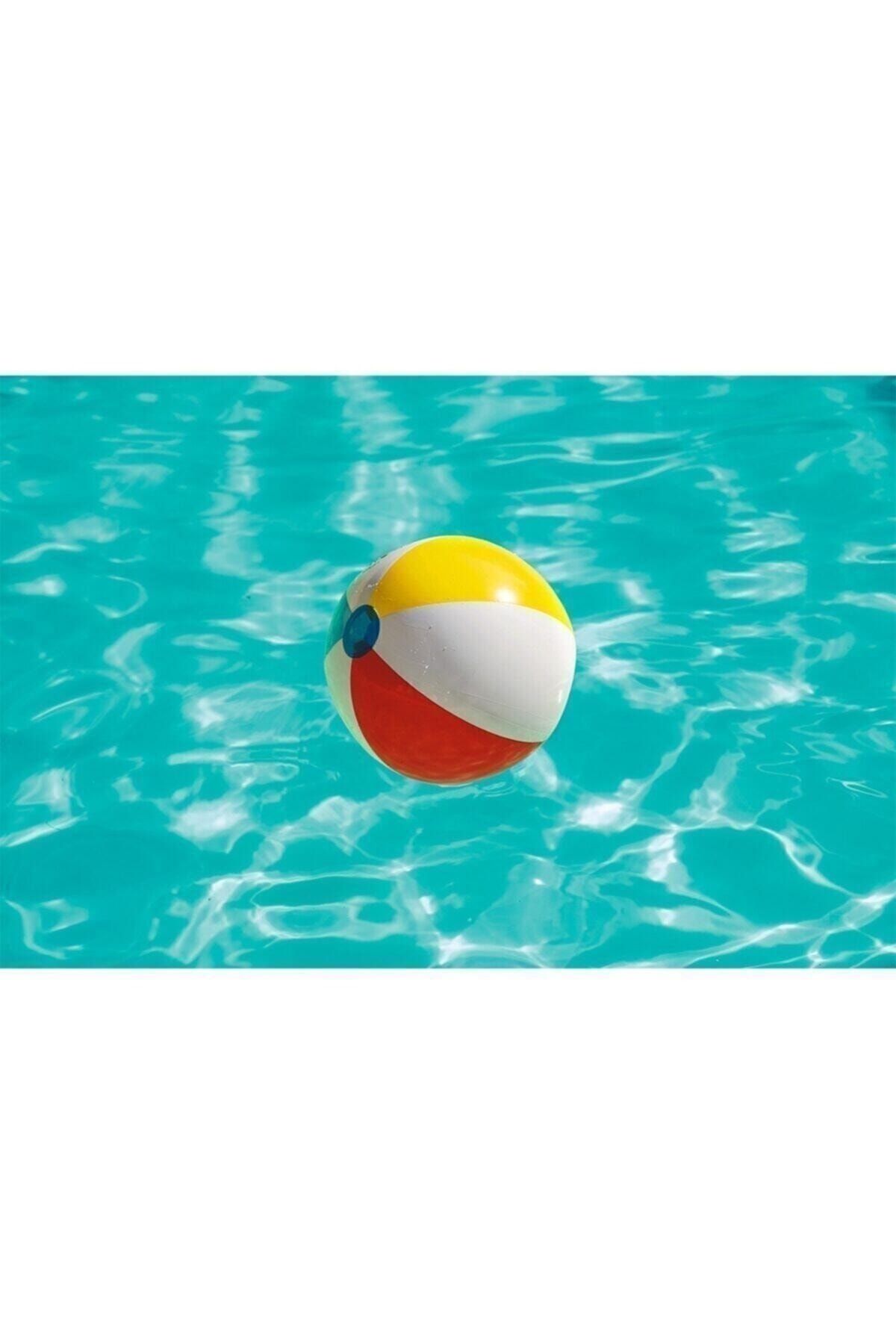Unisex Çocuk Renkli  Bestway Deniz Topu Dilimli 51 Cm