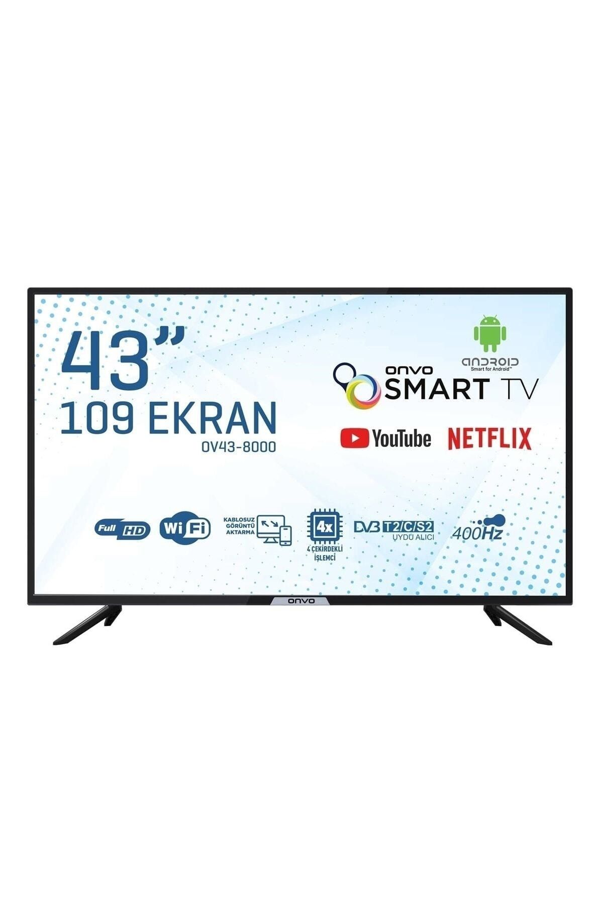 TV 43 Inç Smart LED 109 Ekran Android