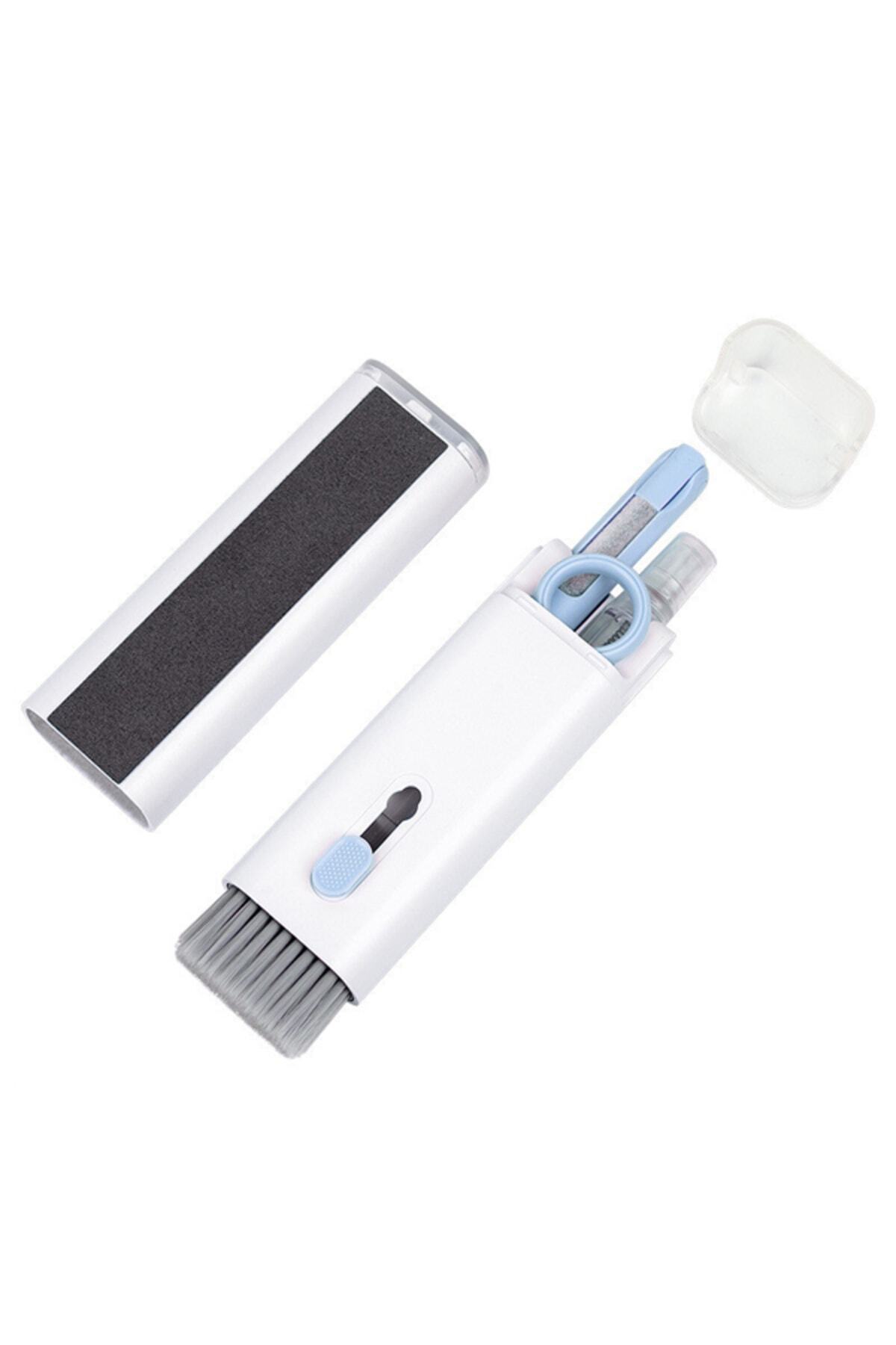 7 İN 1 Klavye Kulaklık Ve Ekran Temizleme Seti MAVİ