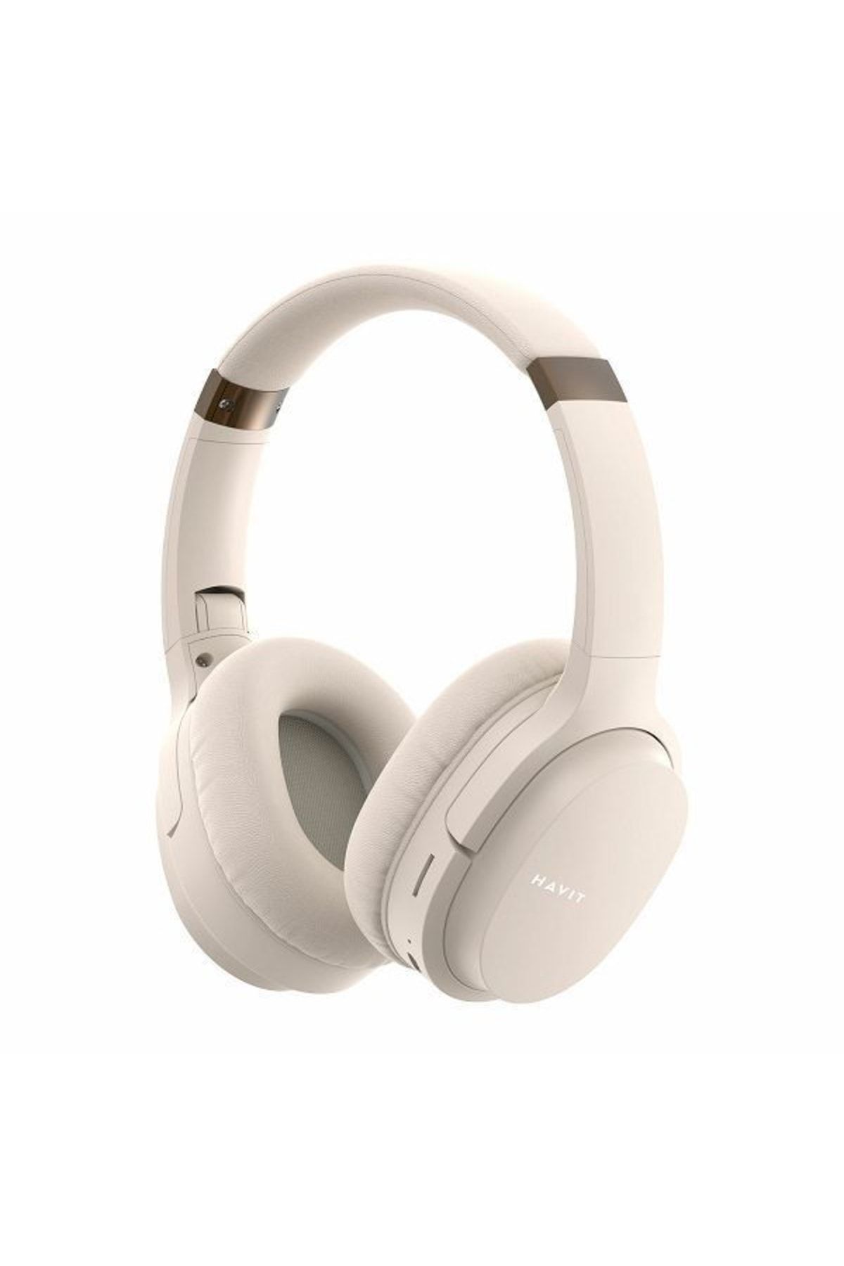 I62 Katlanabilir Kafaüstü Mikrofonlu Bluetooth Kulaklık - Altın