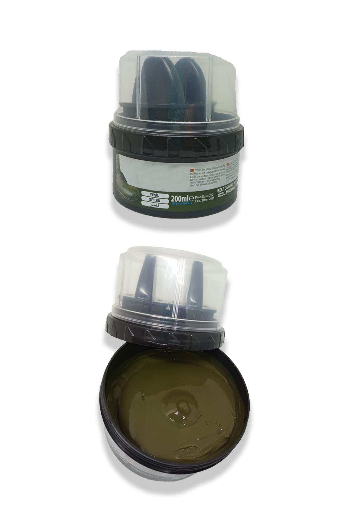 Yeni Askeri Bot Boyası 200 ml - Haki Bot Boyası - Askeri Malzeme