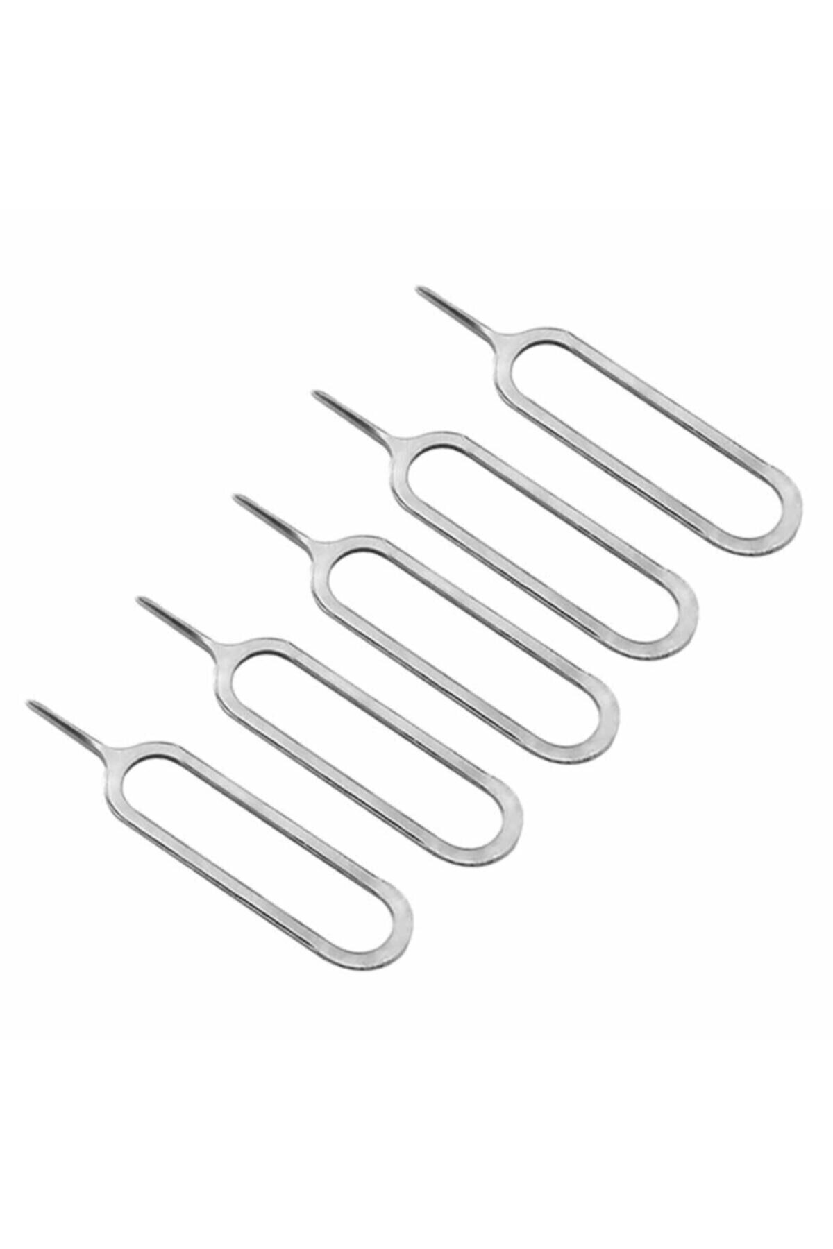 Sim Kart Tepsi Çıkarma Iğnesi 5 Adet Sim Çıkarma Iğnesi Sim Çıkarma Iğnesi Tüm Marka Modeller Uyumlu