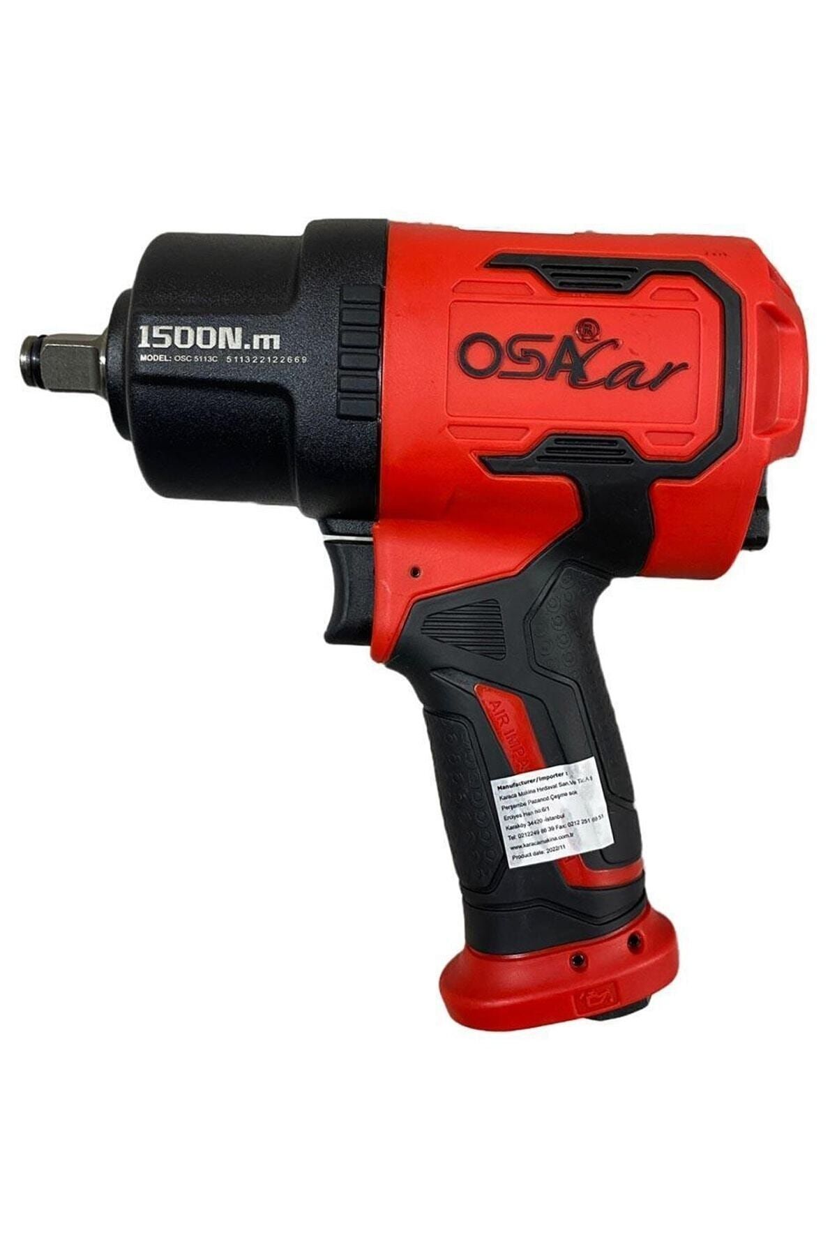 OSC 5113C 1/2" Kırmızı Havalı Kompozit Somun Sökme Makinesi