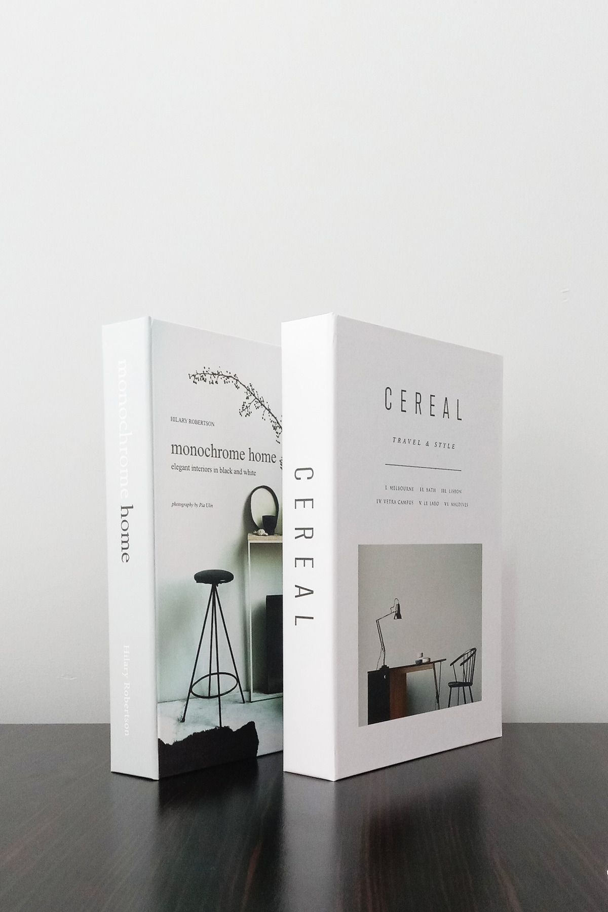 2'li Dekoratif Kitap Görünümlü Kutu Home & Beyaz Temalı