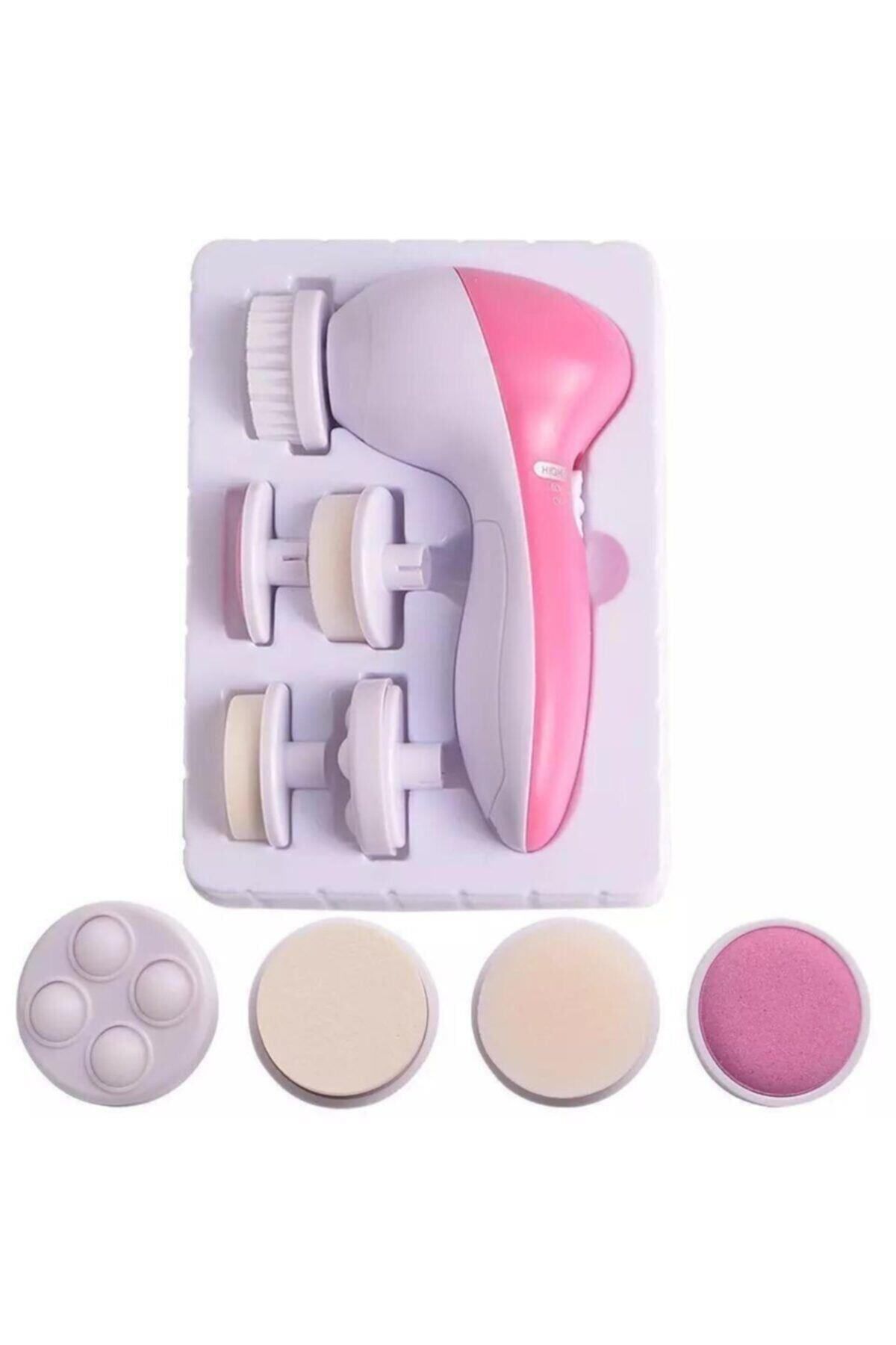 Yüz Cilt Temizleyici Peeling Seti Yüz Masaj Aleti 5 In 1 Ytc08