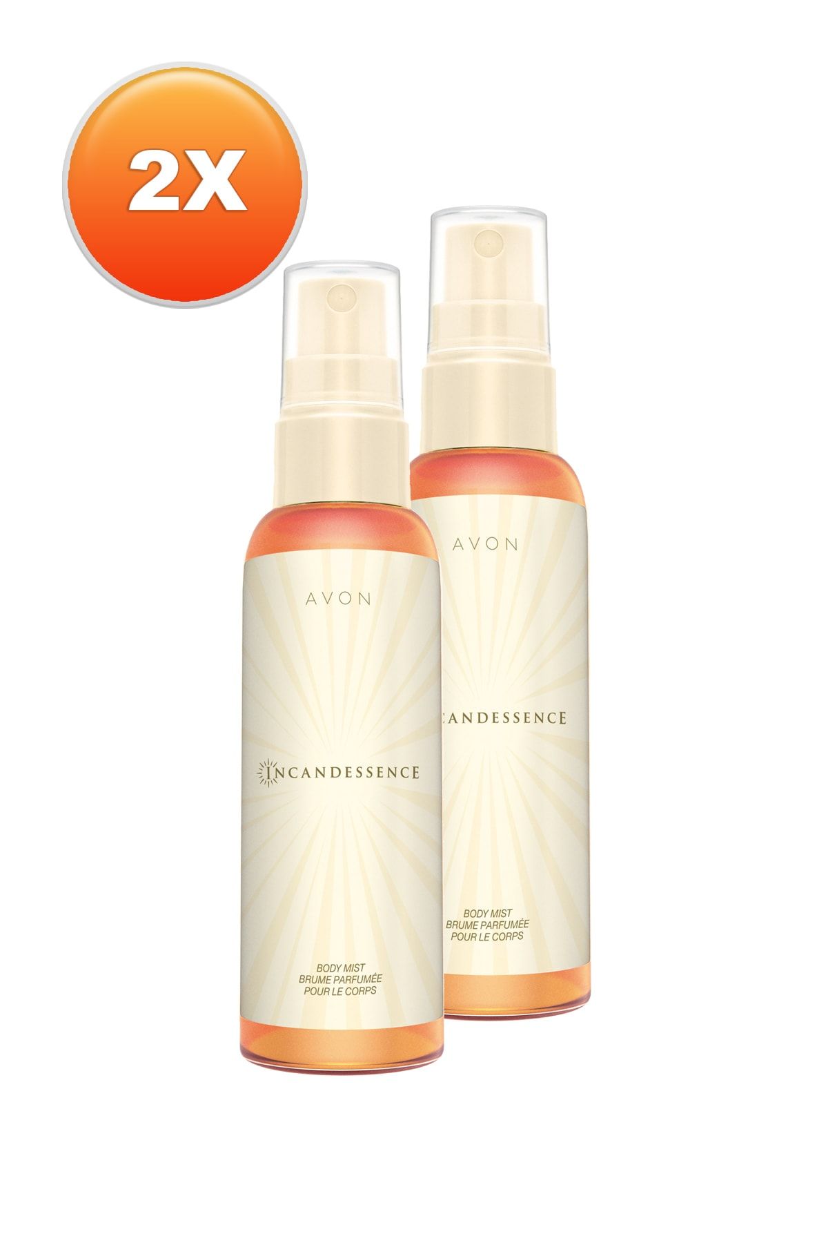 Incandessence Kadın Vücut Spreyi 100 Ml. İkili Set
