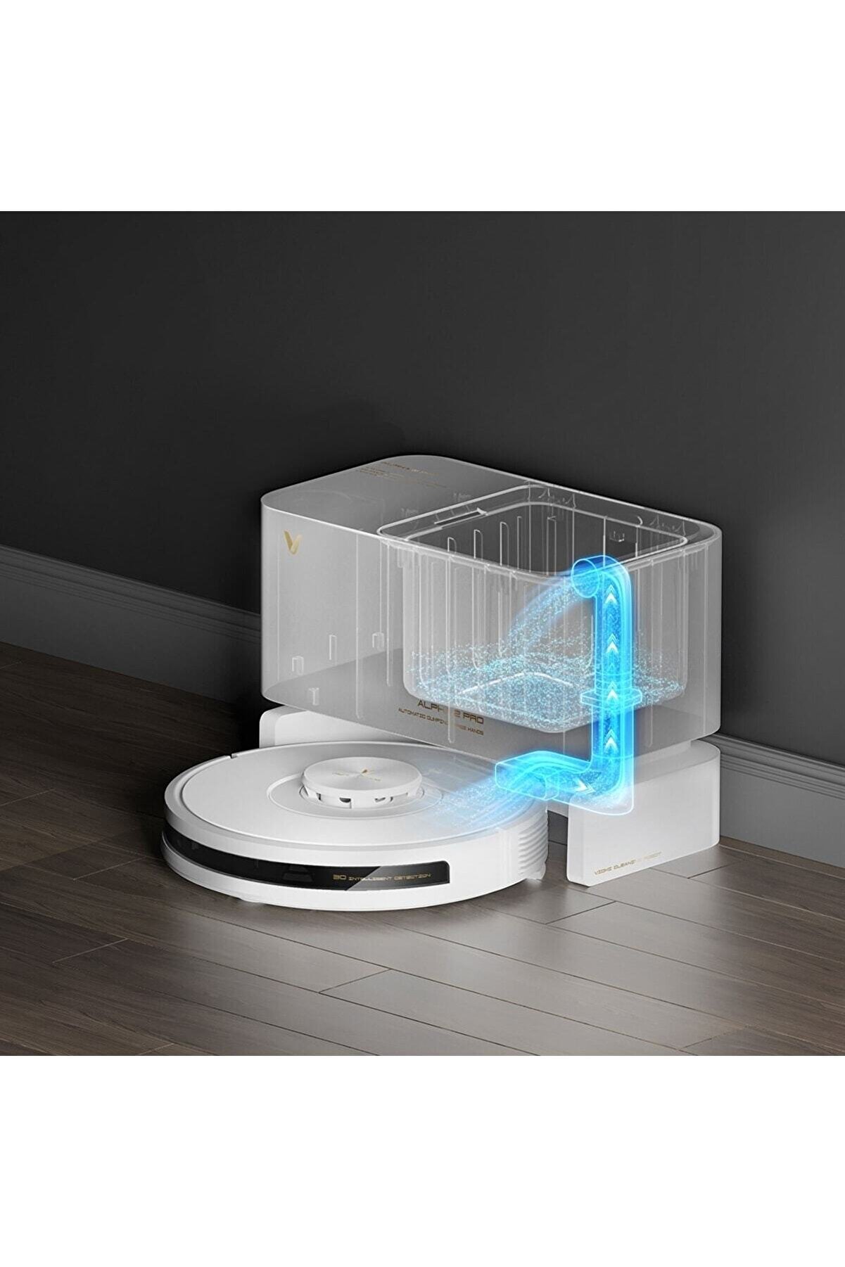 Alpha 2 Pro Robot Süpürge Akıllı Toz Boşaltma Üniteli