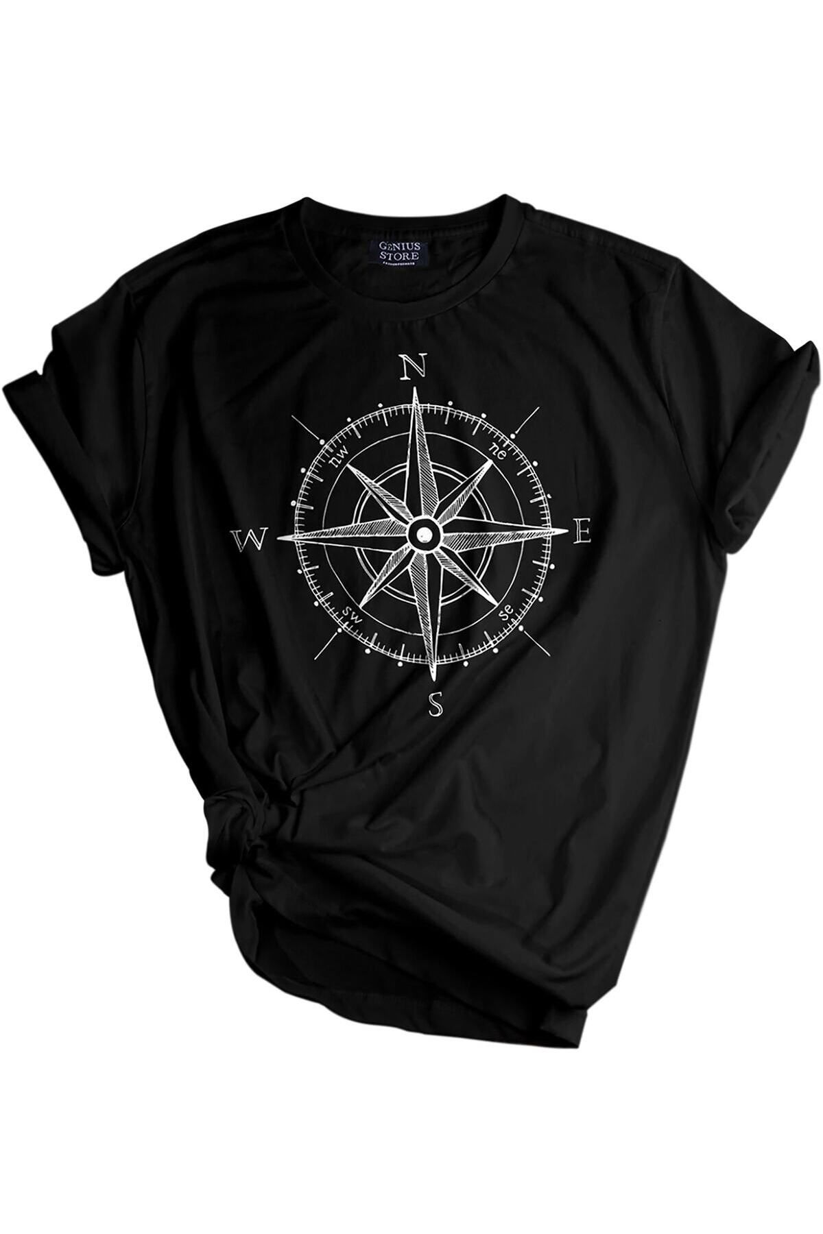 Store Unisex Baskılı Tişört Outdoor Normal Kalıp Tshirt
