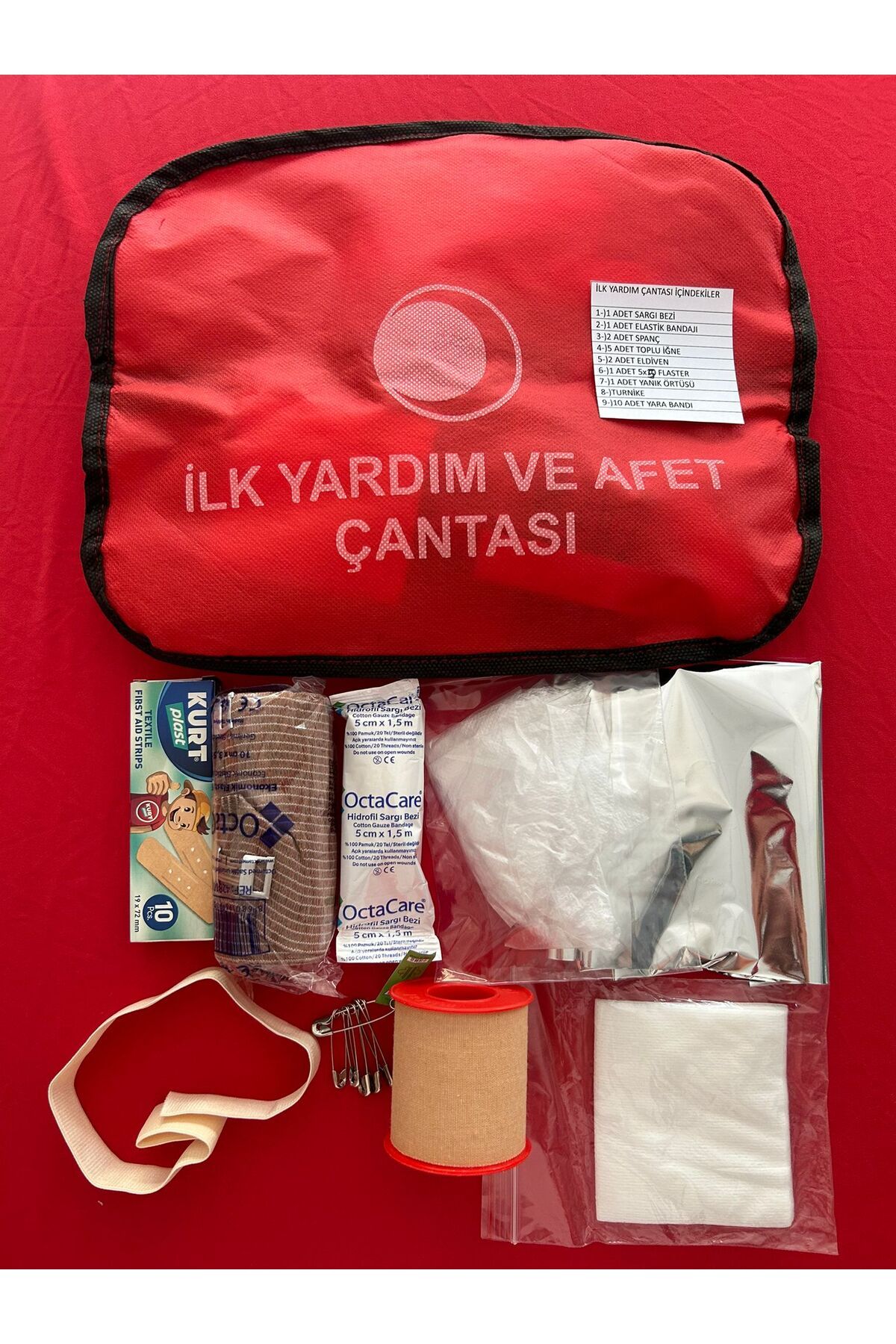 İLK YARDIM VE AFET ÇANTASI