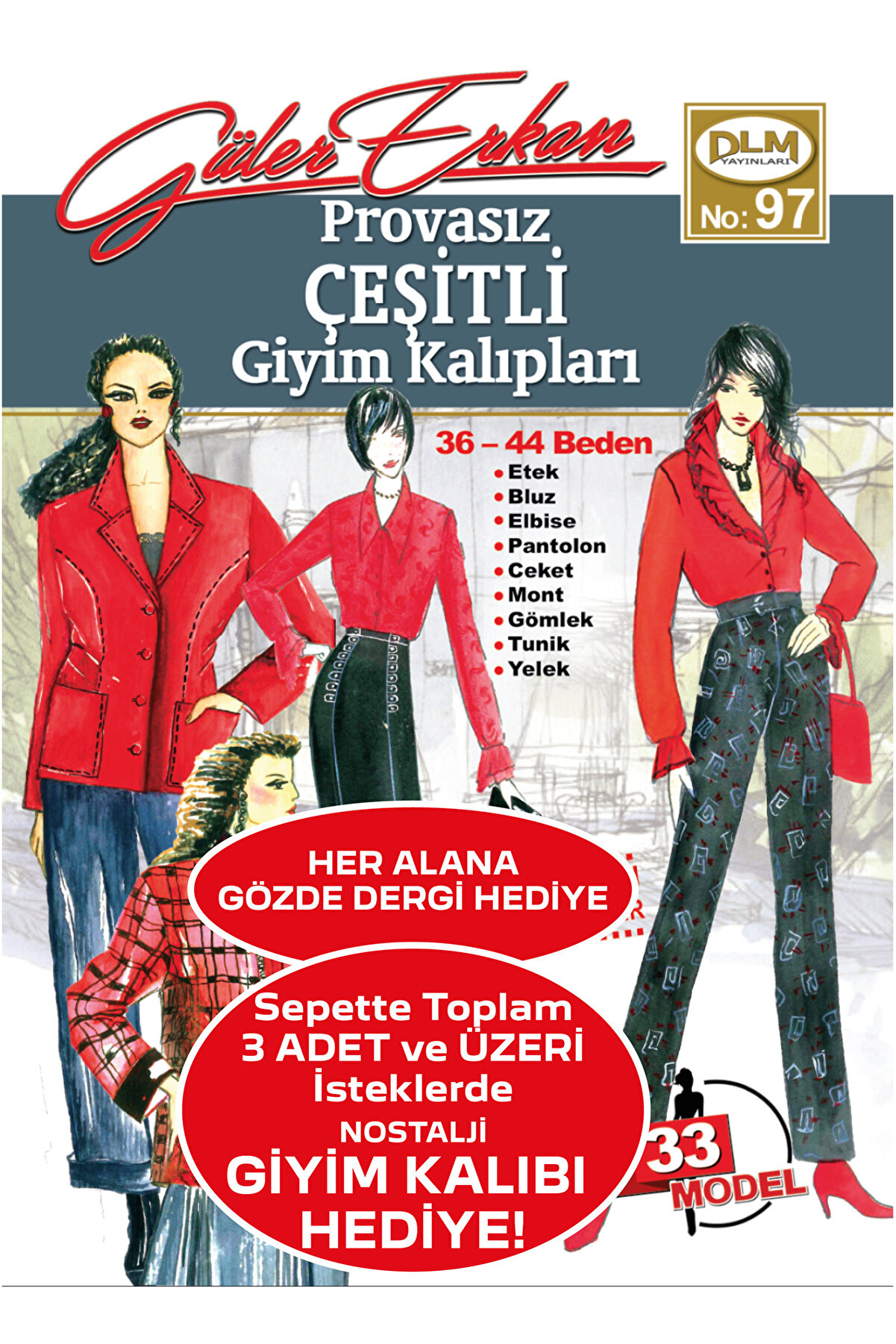 Provasız Çeşitli Giyim Kalıpları