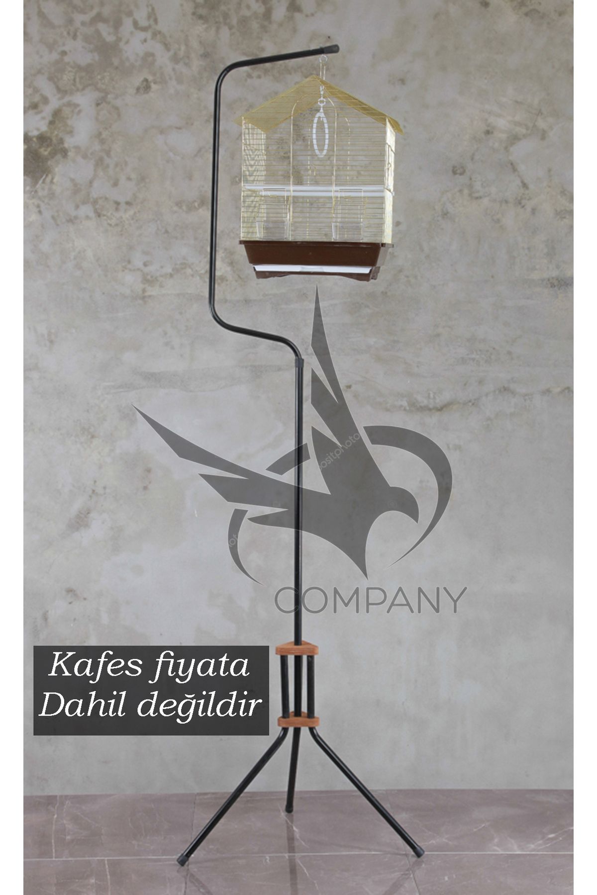 Kuş Kafes Ayağı Askılığı.