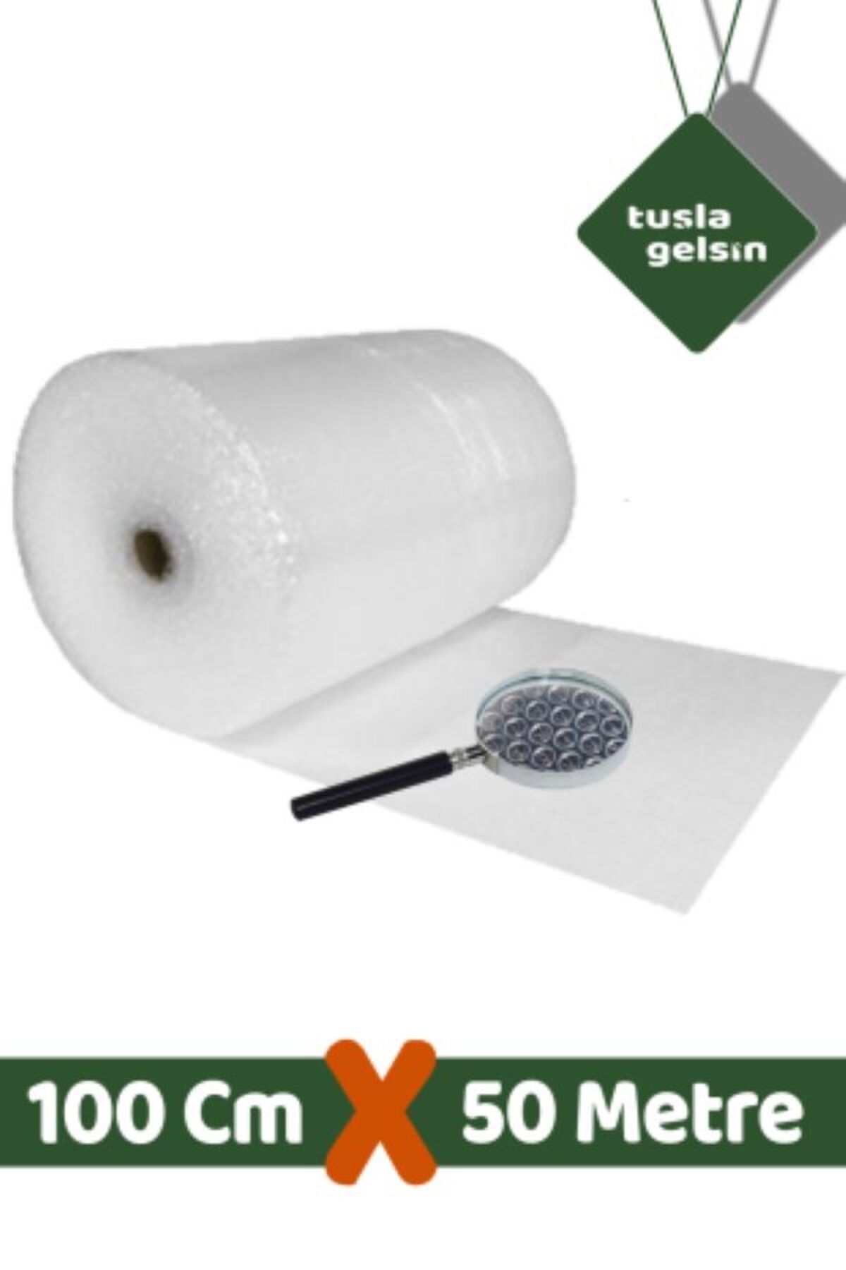 A Kalite Balonlu Eşya Koruma Naylon Patpat 100cmx 50 M Pat Pat - Ambalaj Pıtpıt 50 m2 30gr
