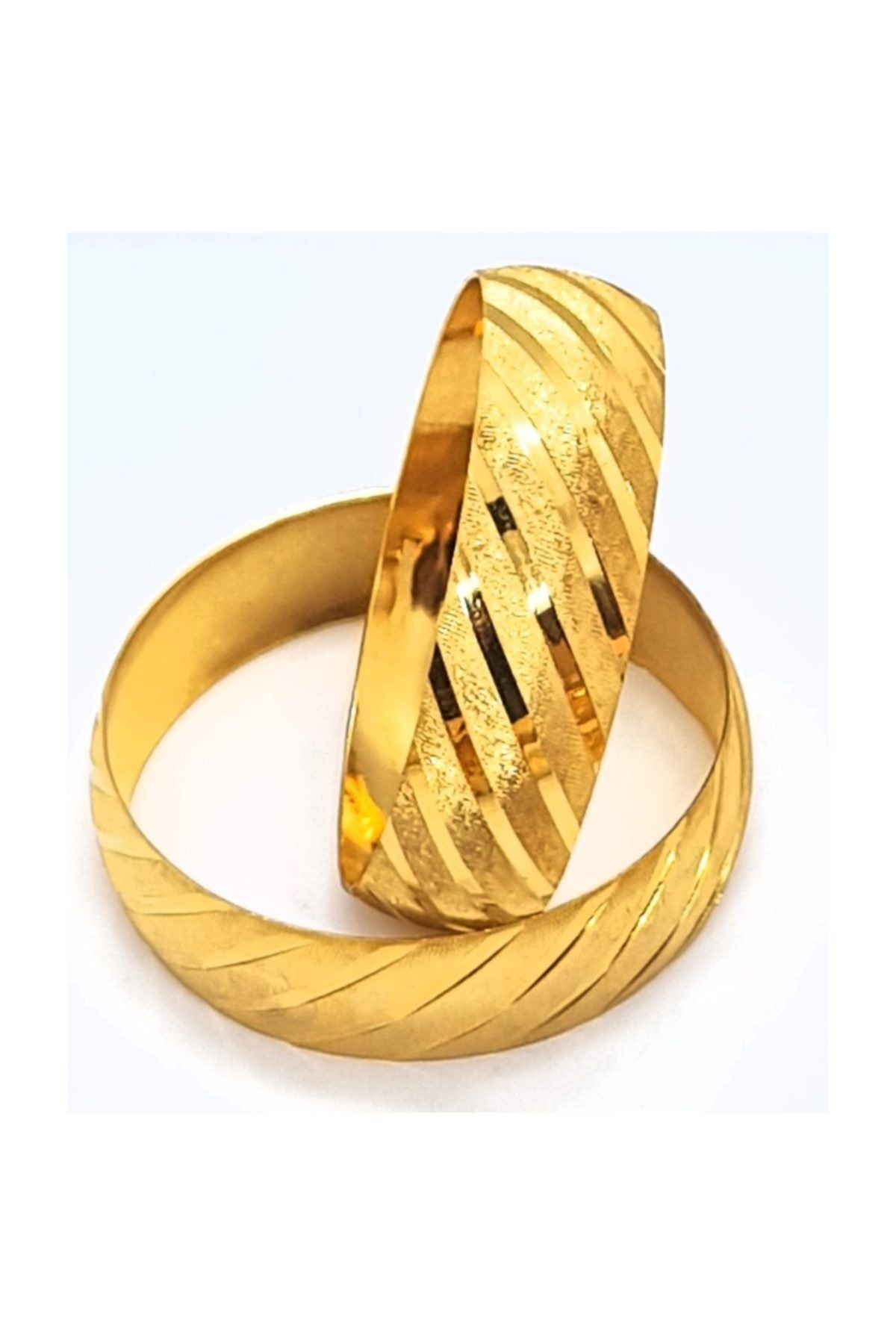 EuroGold Euro Gold Altın Kaplama Bilezik(20 Mmx6.5 Cm)