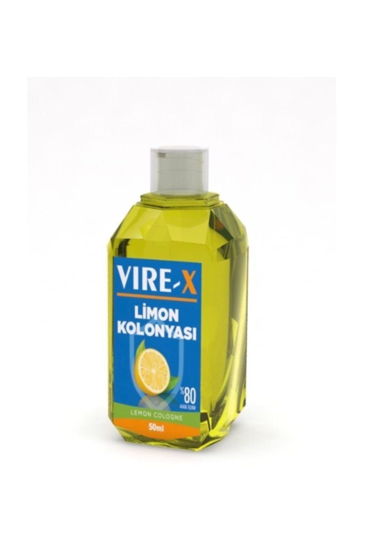 VIRE-X Vire-x Limon Kolonyası 80 Derece 50 Ml