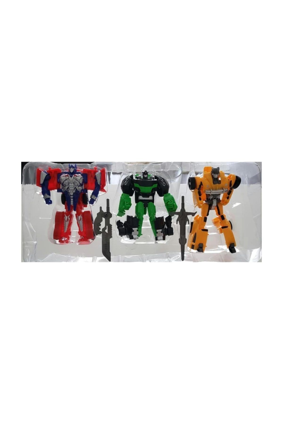 SUDEN Bumblebee Optimus Prime Üçlü Dönüşebilen Robot Transformers
