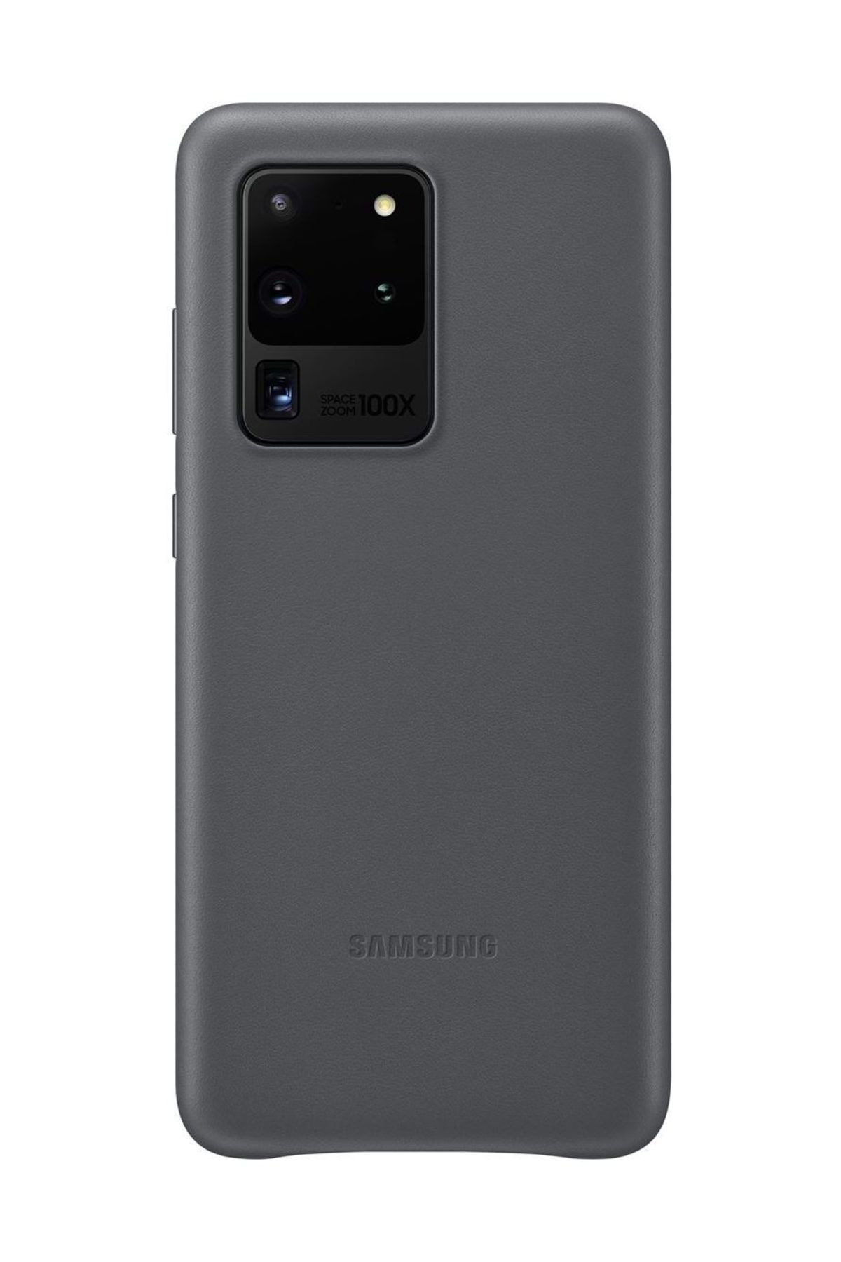Samsung Galaxy S20 Ultra Deri Kılıf Gri