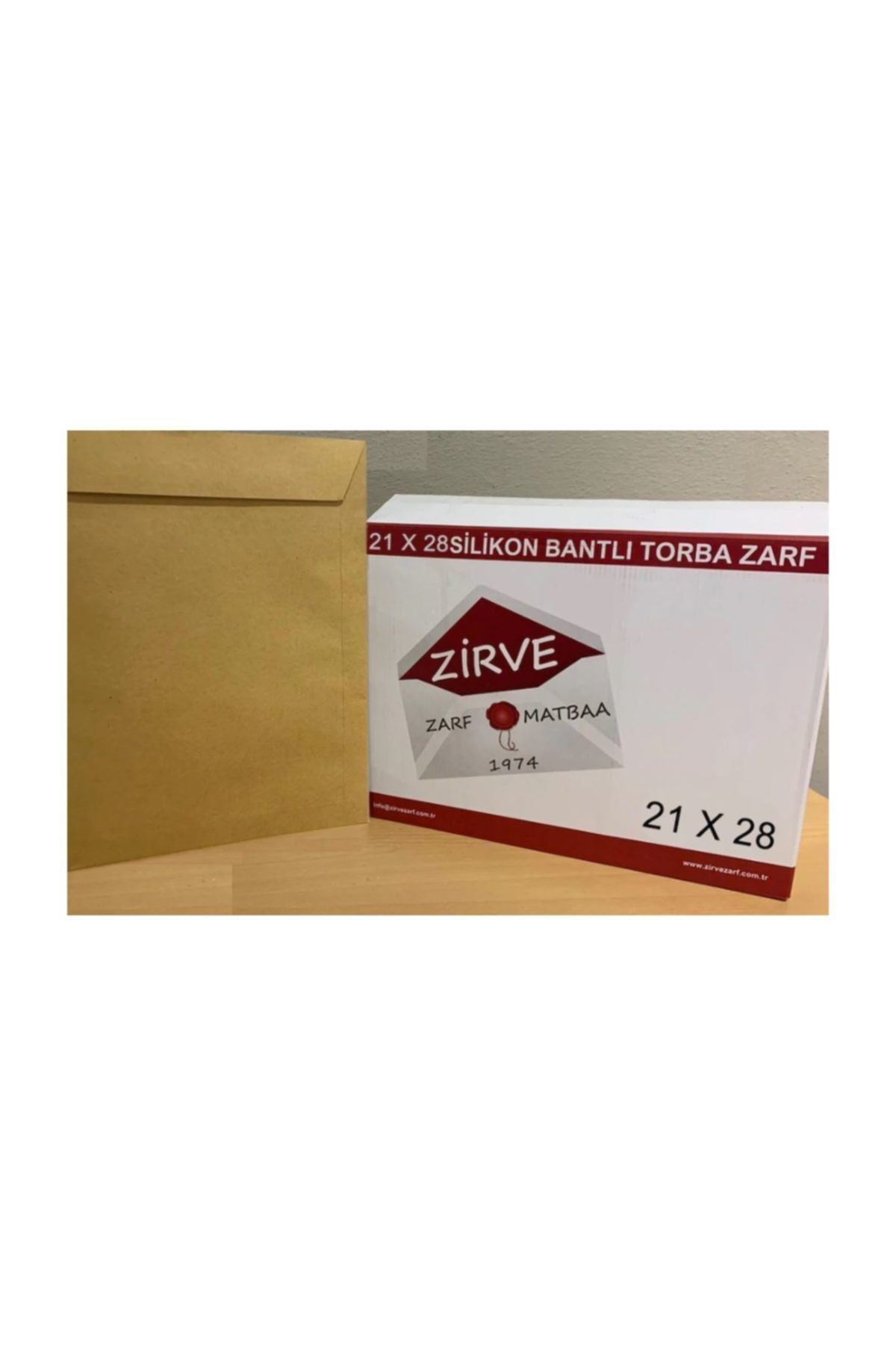 Zirve Zarf Torba Zarf 21x28 100 Gram Formula Silikonlu 250 Adet