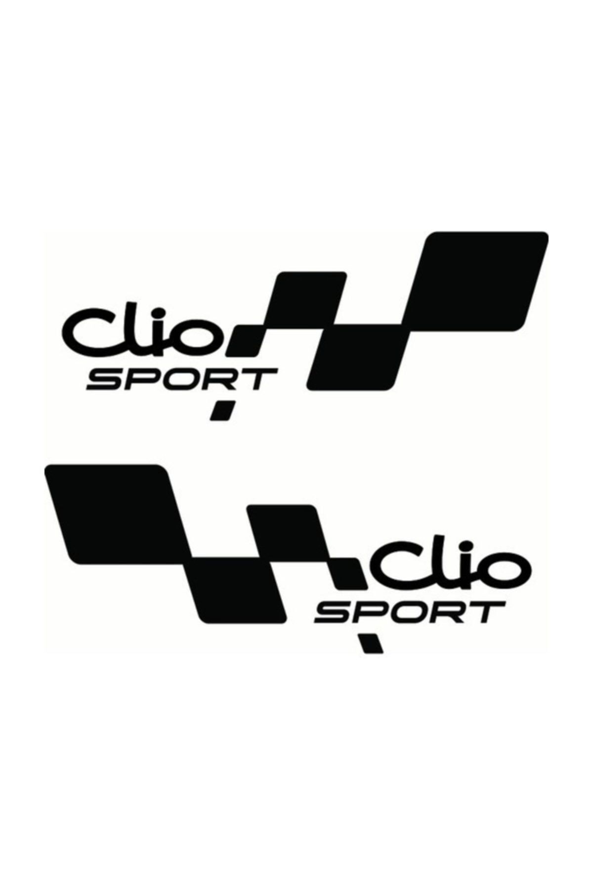 TSC Clio Yan Kapı Sport 30 Cm Sticker Araba Stickerı Yapıştırma 30cm