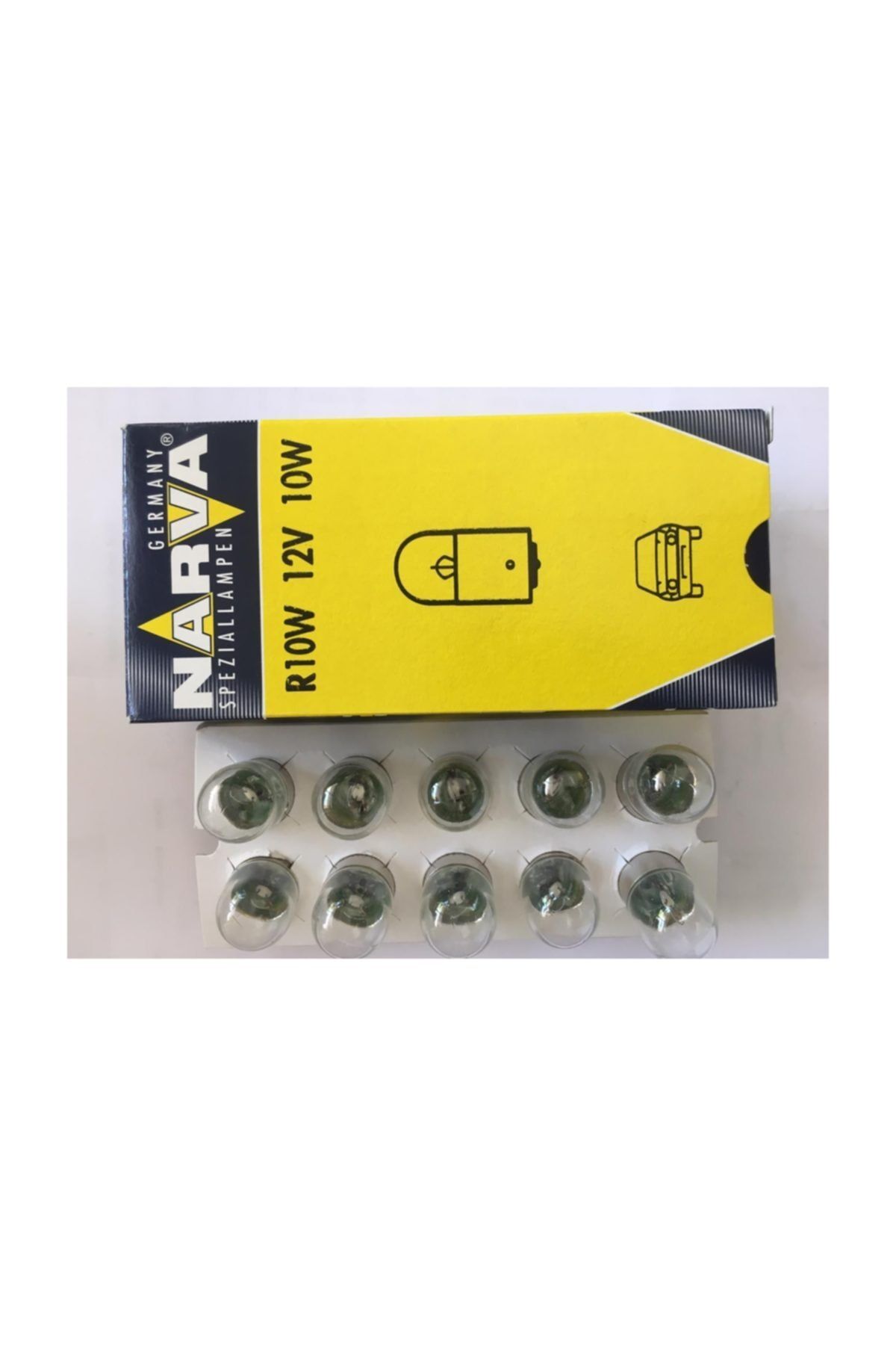 Narva 12v 10 W Sinyal/stop Ampulu 4 Lü Paket