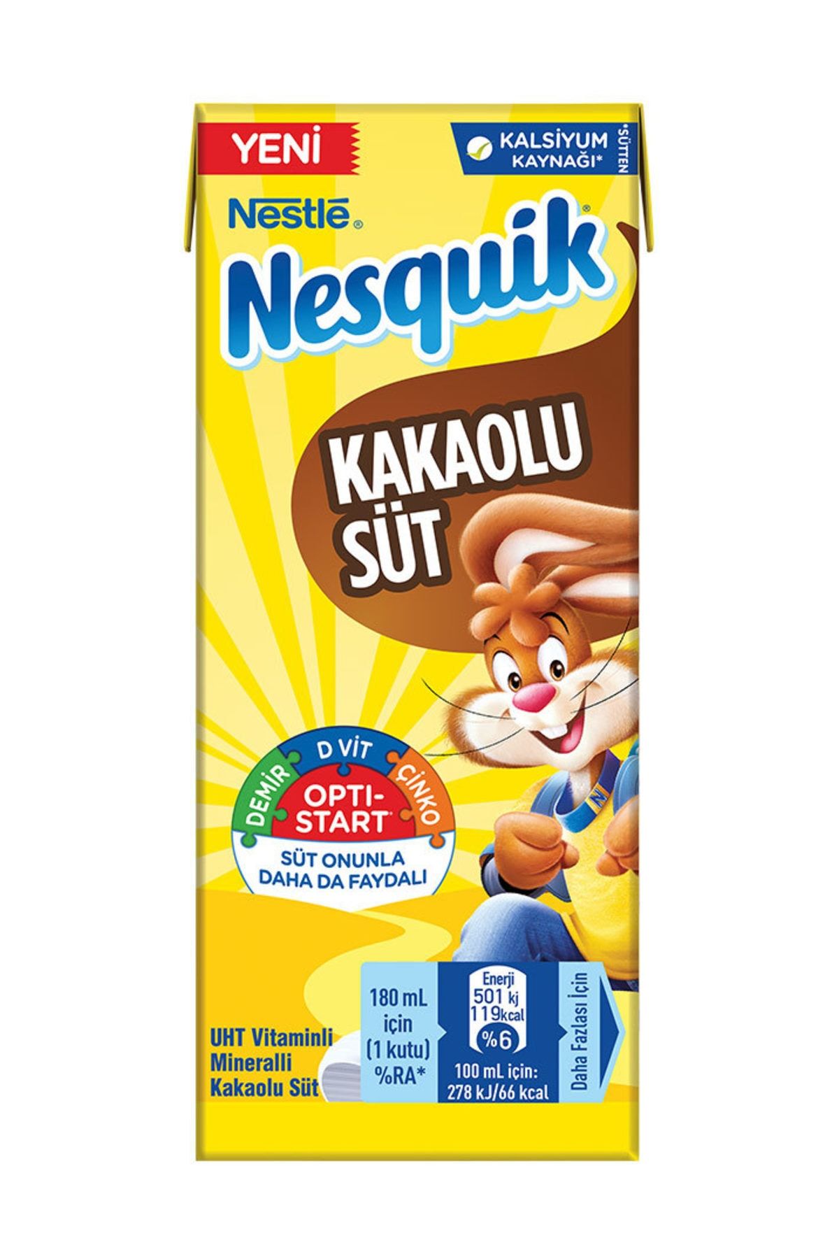 Nesquik Nestle Nesquik Kakaolu Süt 180 Ml