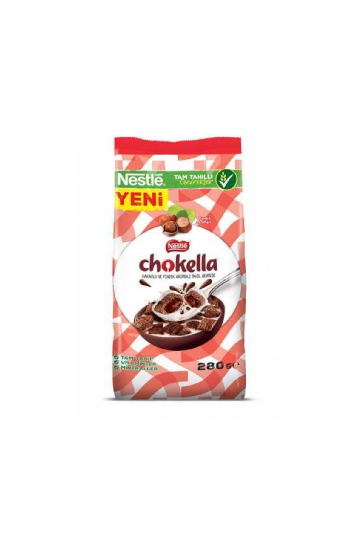 Nestle Chokella Kakaolu Fındık Aromalı Tahıl Gevreği 280 gr
