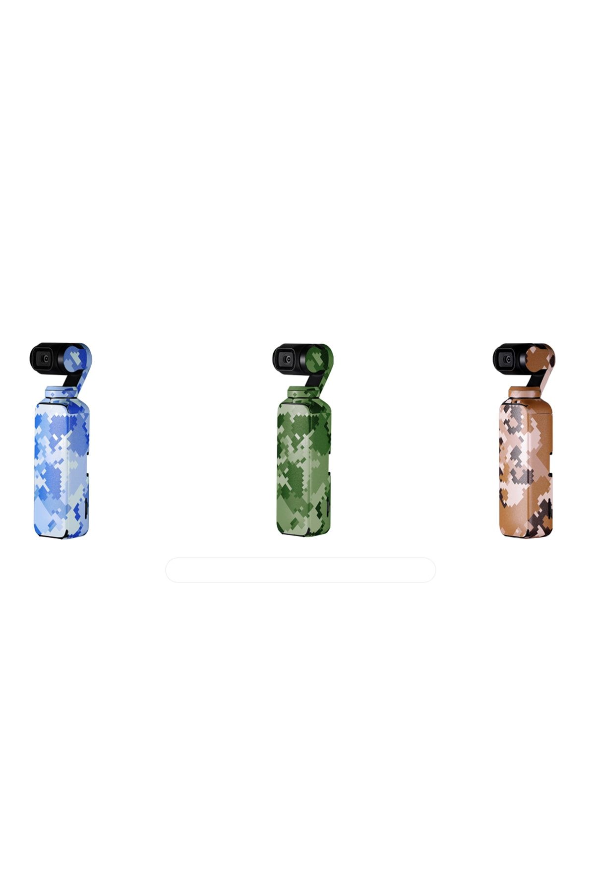 PgyTech Djı Osmo Pocket Için Sticker Set (camouflage Set)
