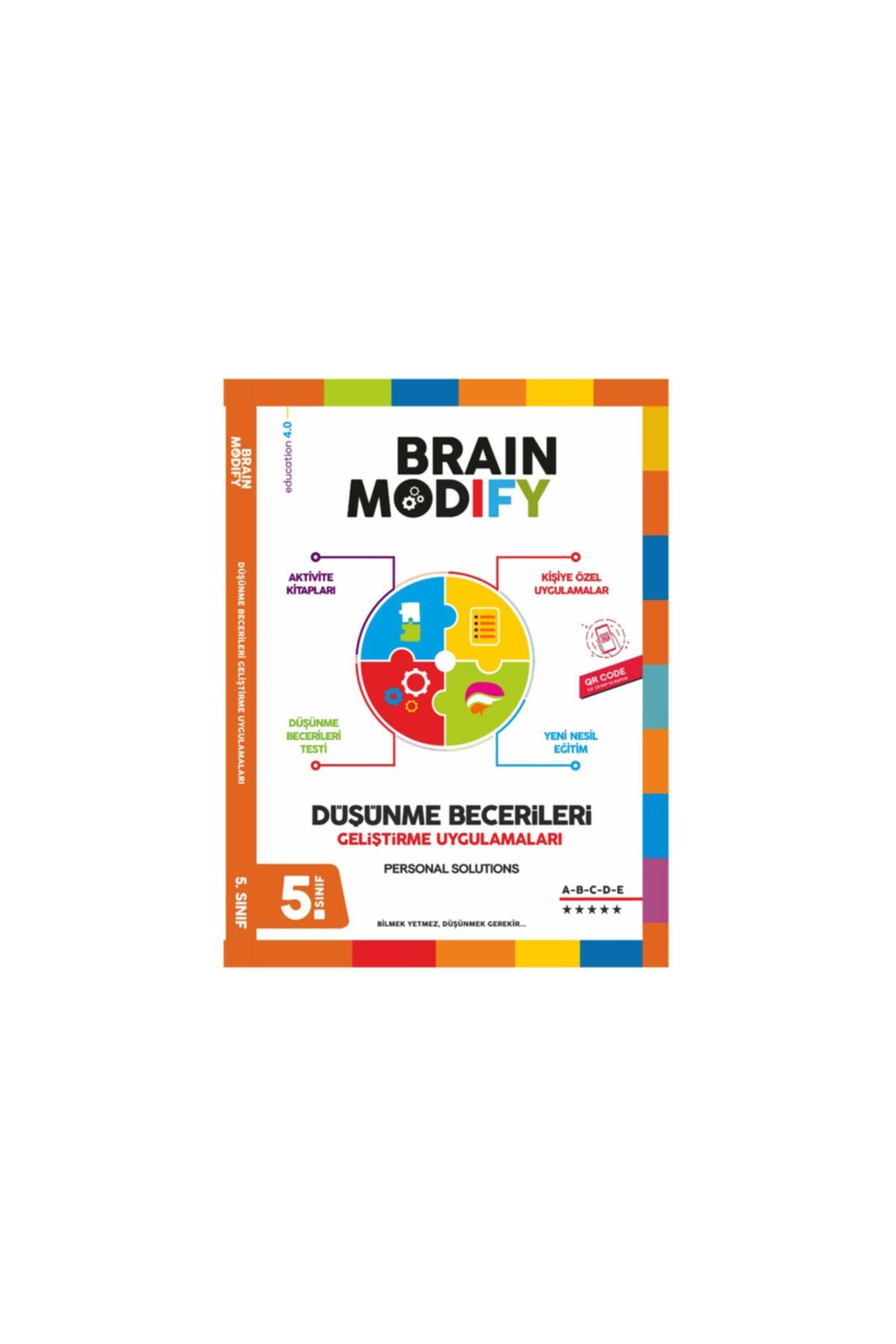 BRAIN MODIFY 5. Sınıf Düşünme Becerileri Uygulamaları Kitabı Brain Modify Yayınları