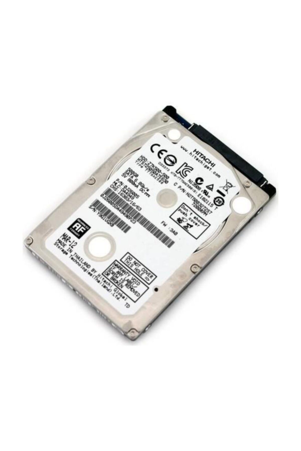HITACHI 160gb 2.5" 5400rpm Sata Notebook Sabit Disk Hts542516k9sa00