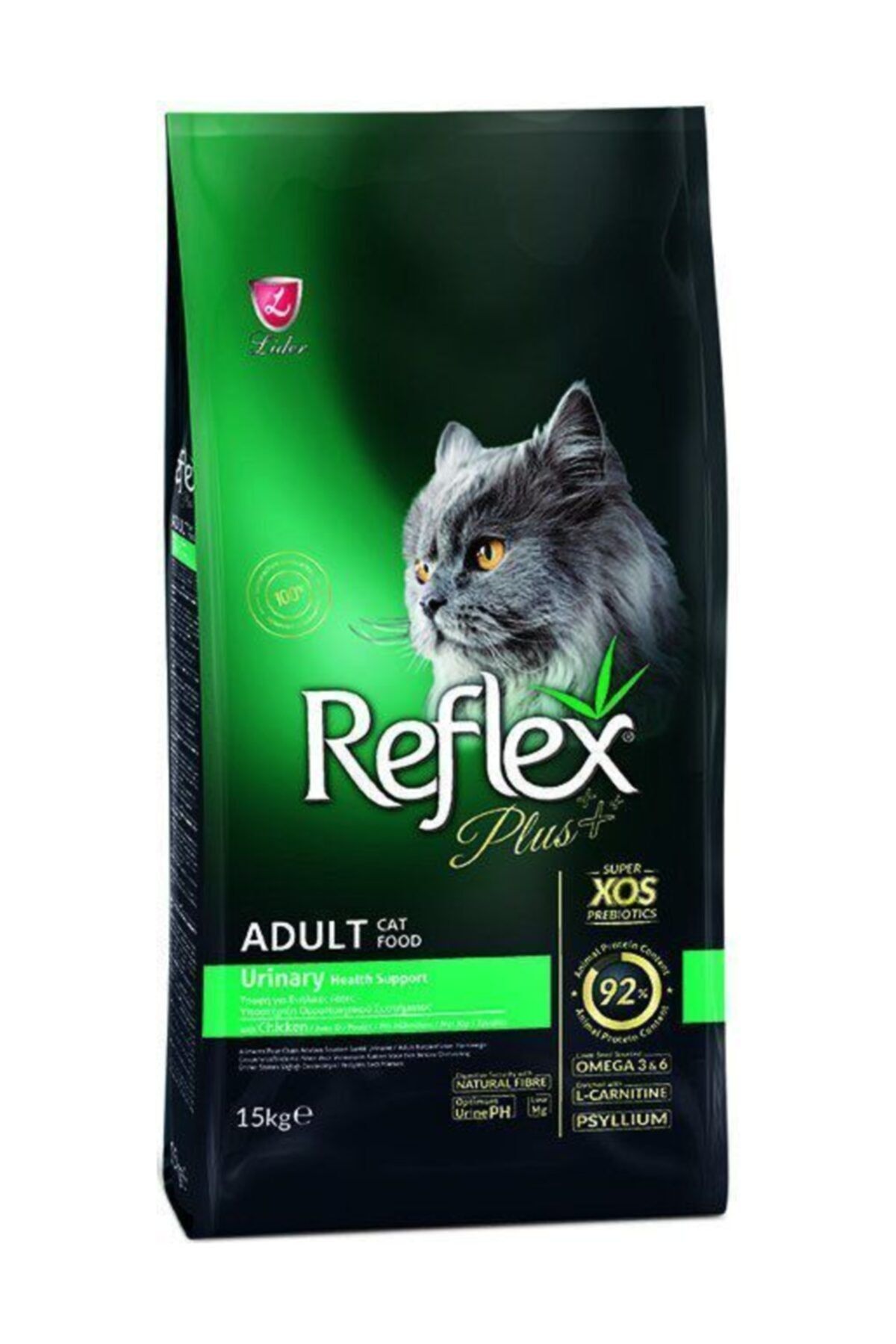 Reflex Plus Urinary Tavuklu Üriner Sistem Destekleyici Yetişkin Kedi Maması 15 Kg