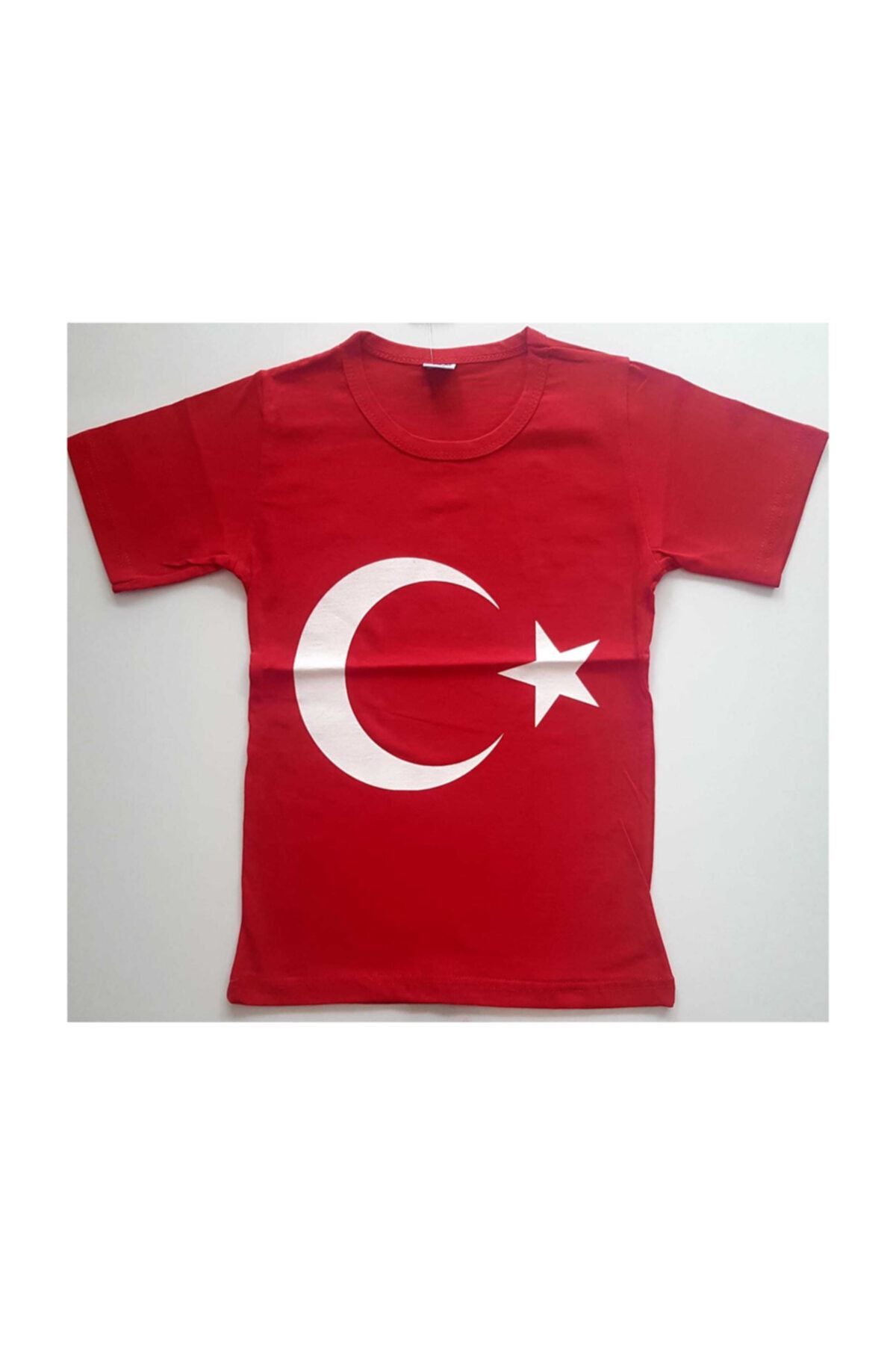 Deros 5-16 Yaş Ay Yıldızlı Bayrak T-shirt