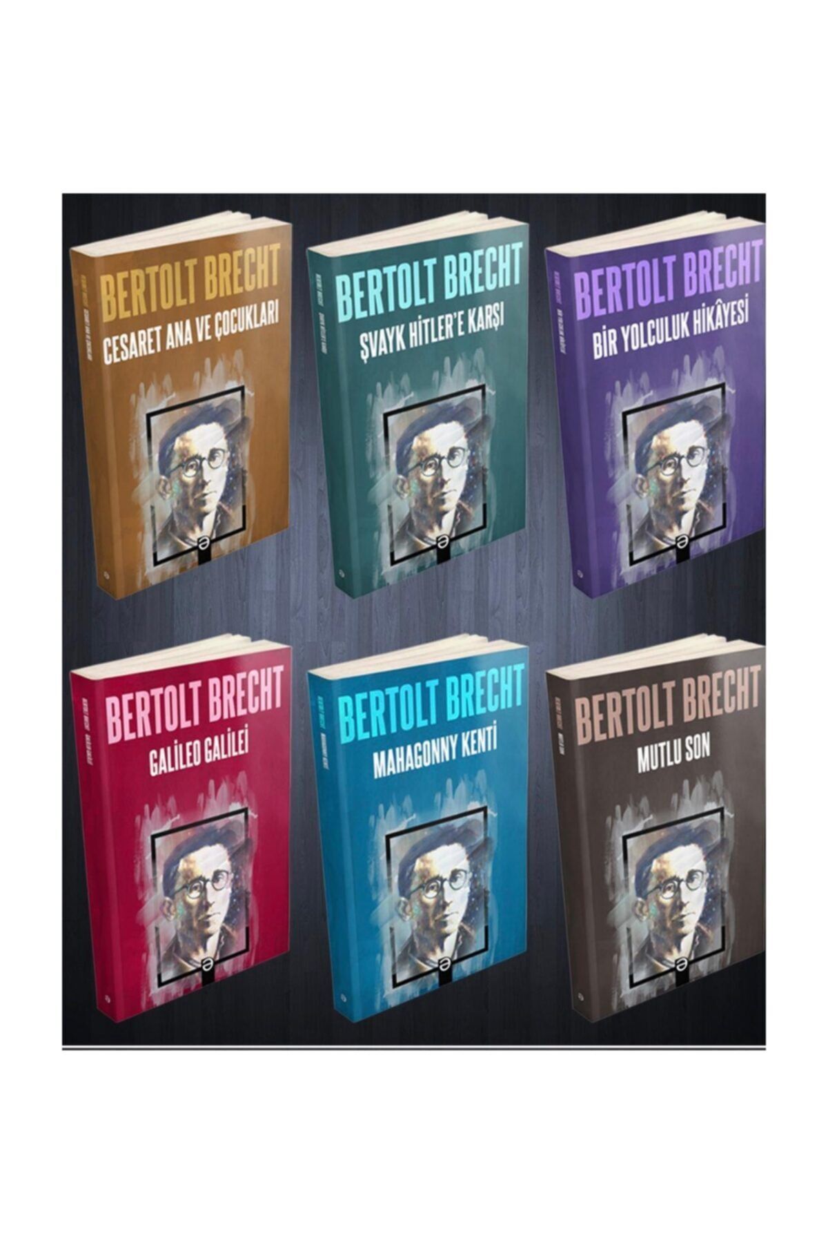 profkitap Bertolt Brecht Seti 6 Kitap
