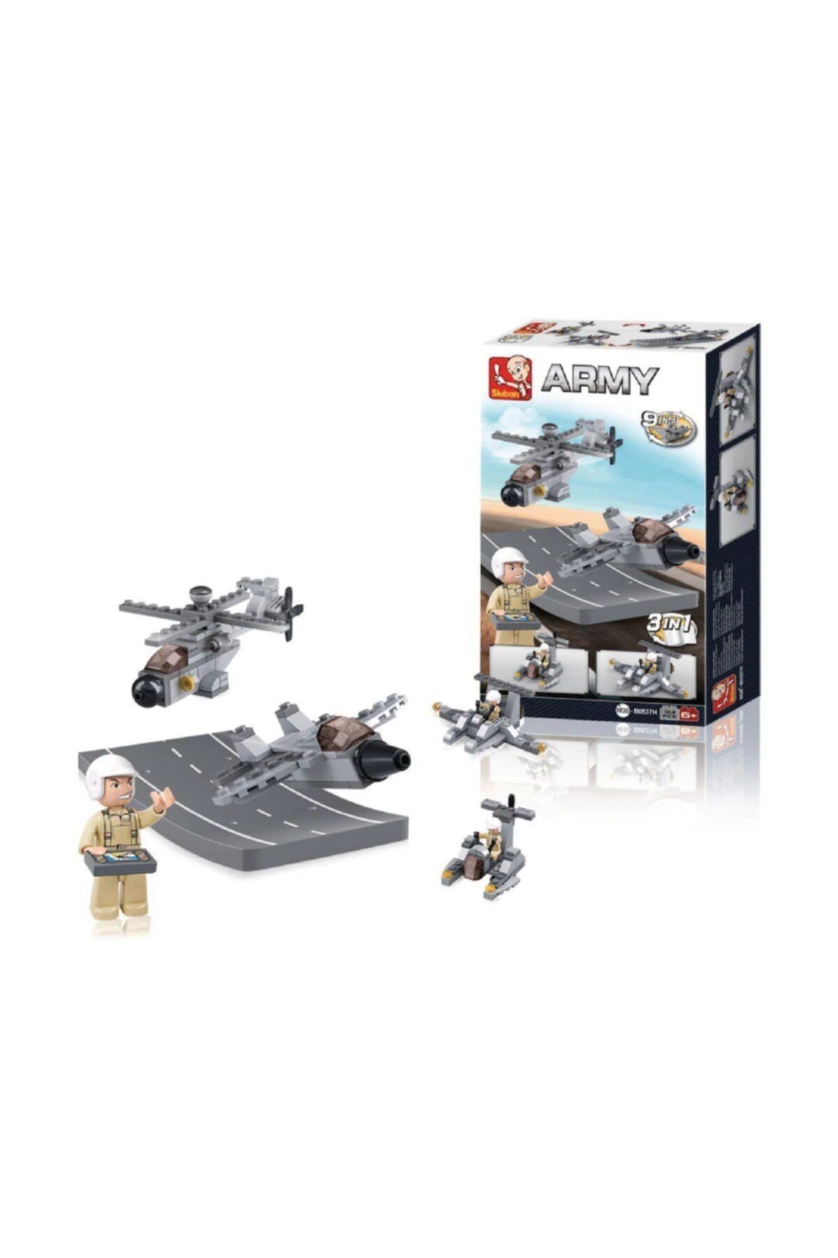 Sluban Lego Uçak Gemisi 104 Parça B0537h