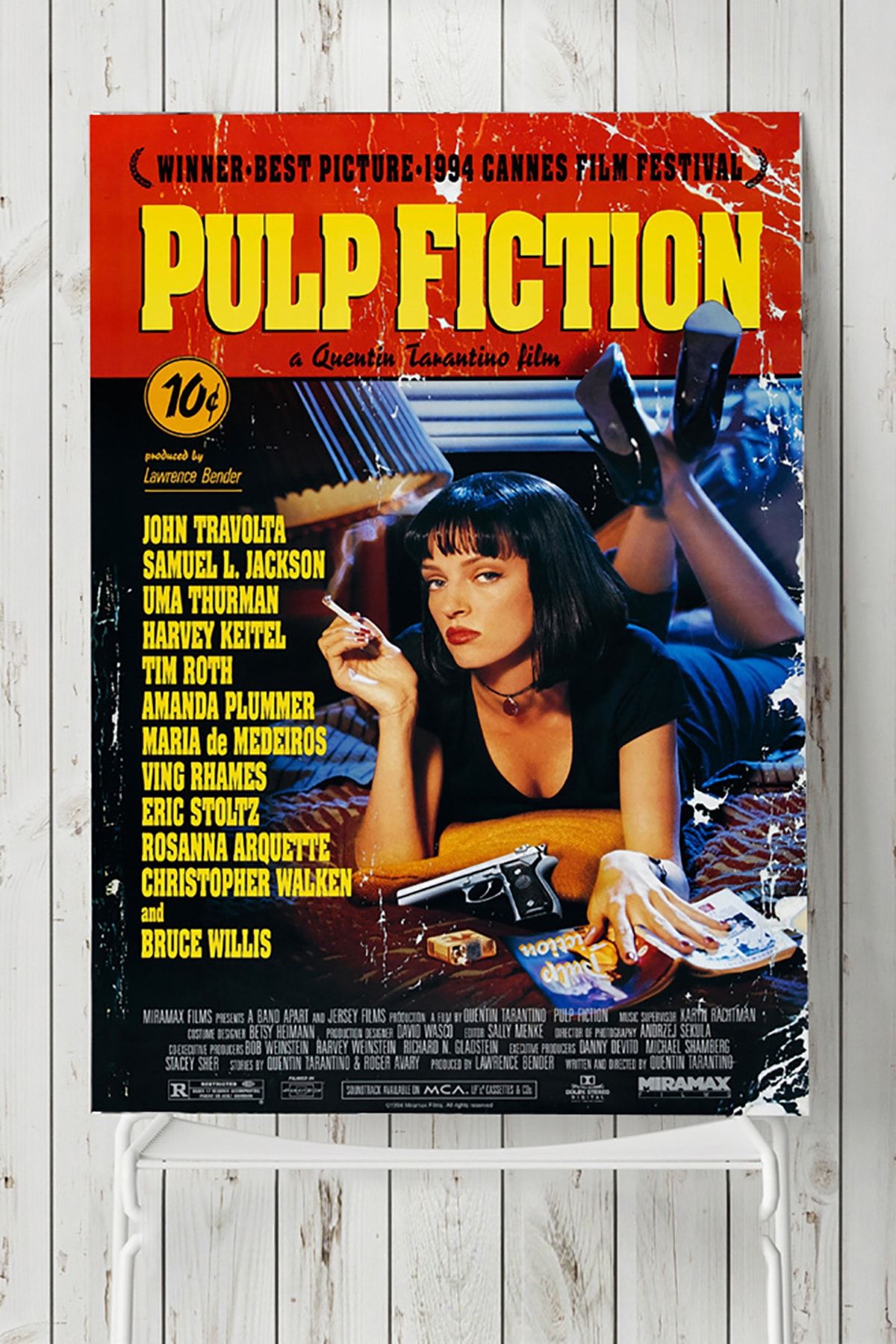 Postermanya Pulp Fiction-ucuz Roman Film Afişi (40x60cm)