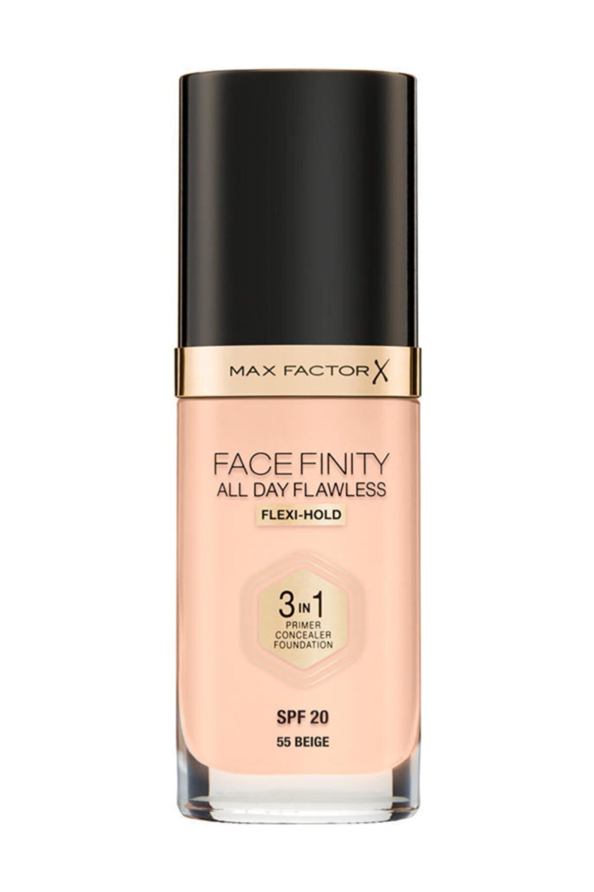 Max Factor Fondöten - FaceFinity All Day Flawless Foundation 55 Beige 3614225851629