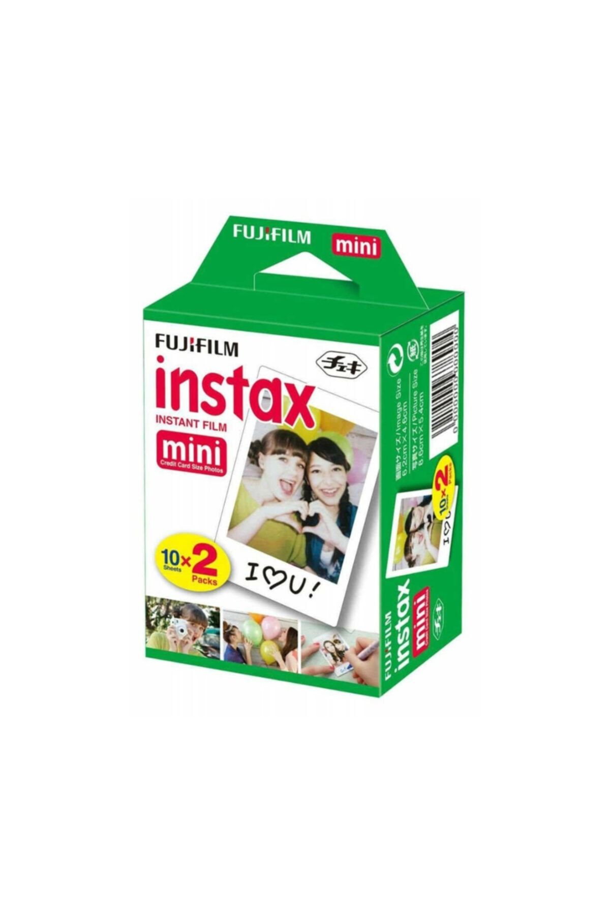 Fujifilm Instax Mini 7-8-9-25-70-90 İçin 20'li Film