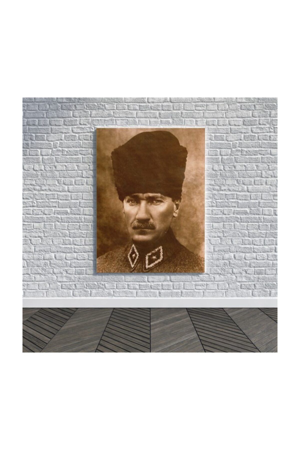 2K Atatürk Kanvas Tablo-h0003 Mustafa Kemal Atatürk Kanvas
