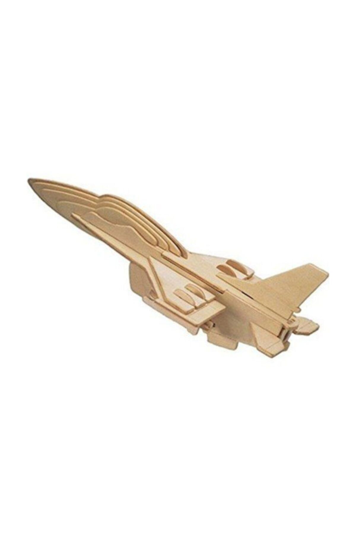 TAYFUN Ahşap 3d Puzzle F16 Uçak Maketi